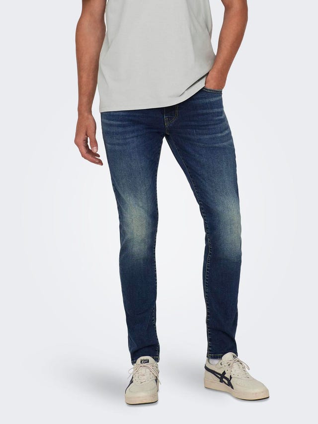 ONLY & SONS Slim Fit Low rise Jeans - 22026920