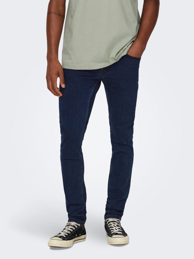 ONLY & SONS ONSWARP SKINNY 6959 DNM JEANS VD BOX - 22026959