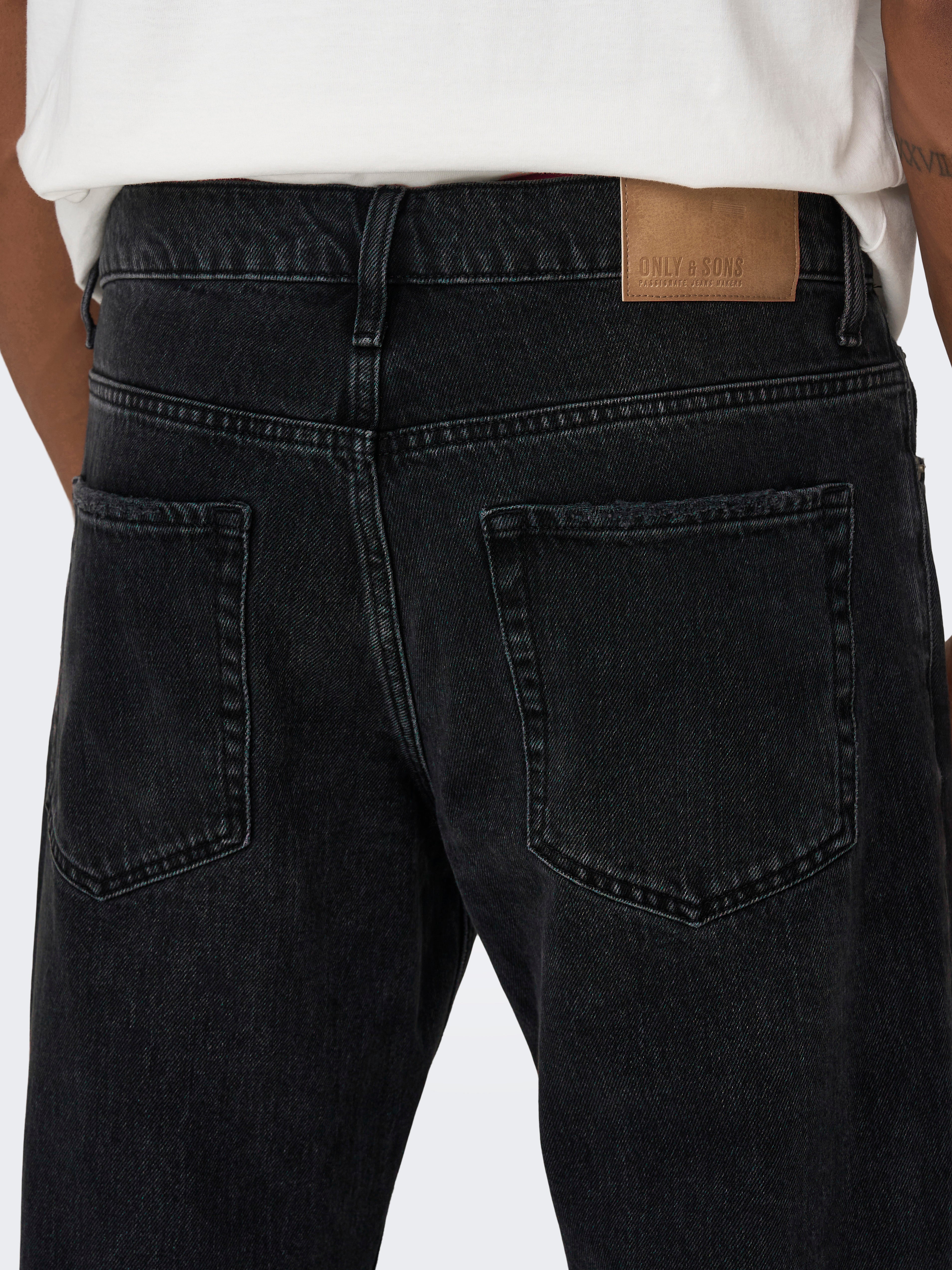【SCENERITY】22SS★ Straight Black Jeans SCENERITY】22SS☆ Straight Black Jeans (SCENERITY/デニム