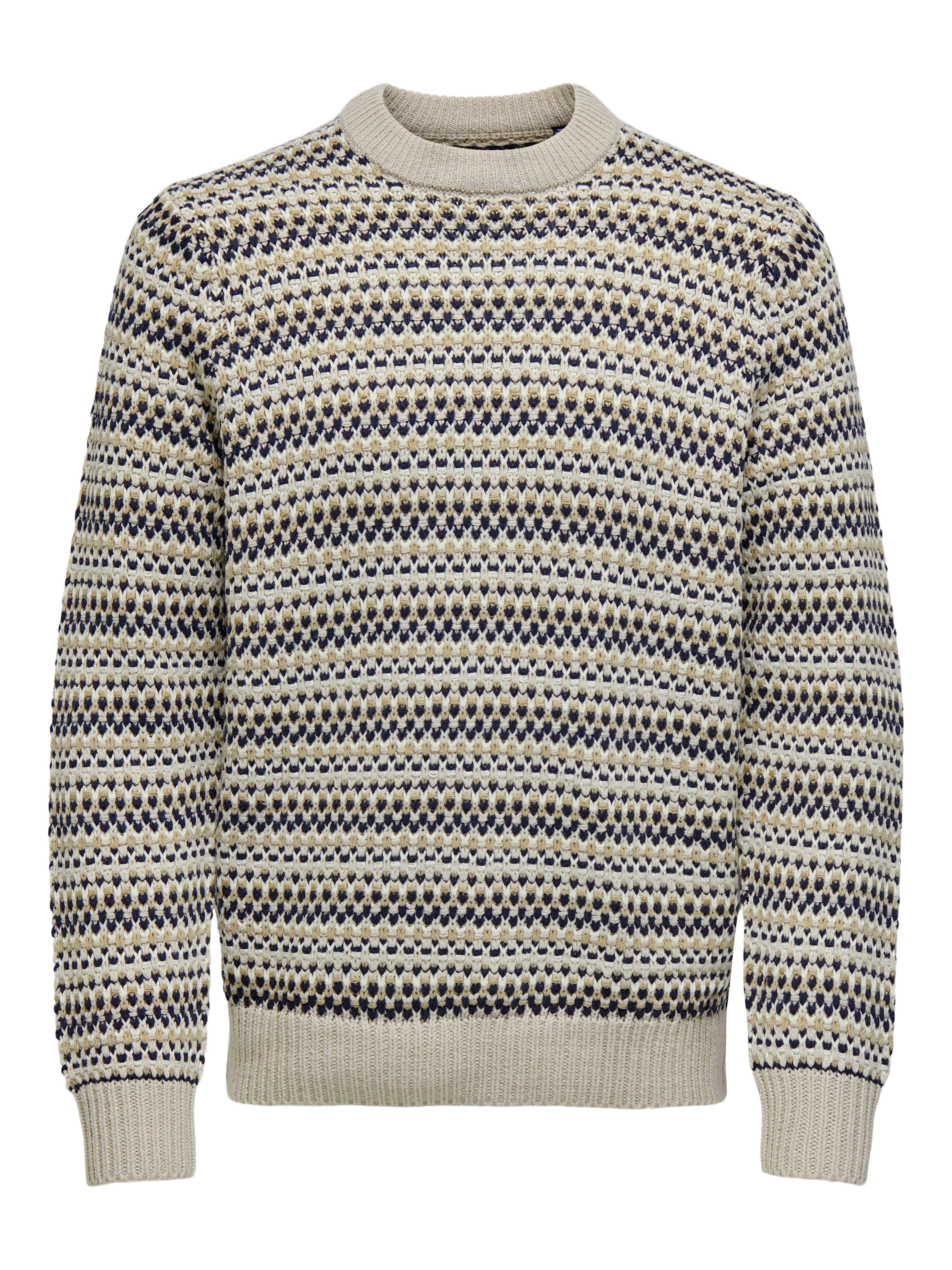 ONSMUSA Pullover | Light Grey | ONLY & SONS®