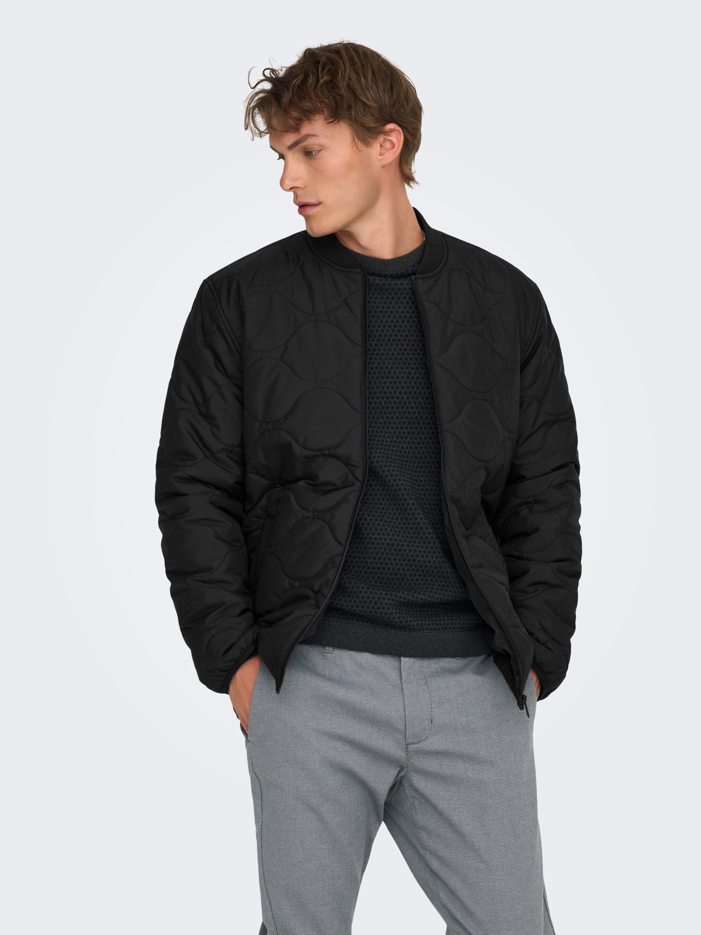 ★OY★GLOSSY I LOVE OY QUILTED JACKET - BLACK★正規品/送料込 ae83fc3da399357cc27d757c537a31