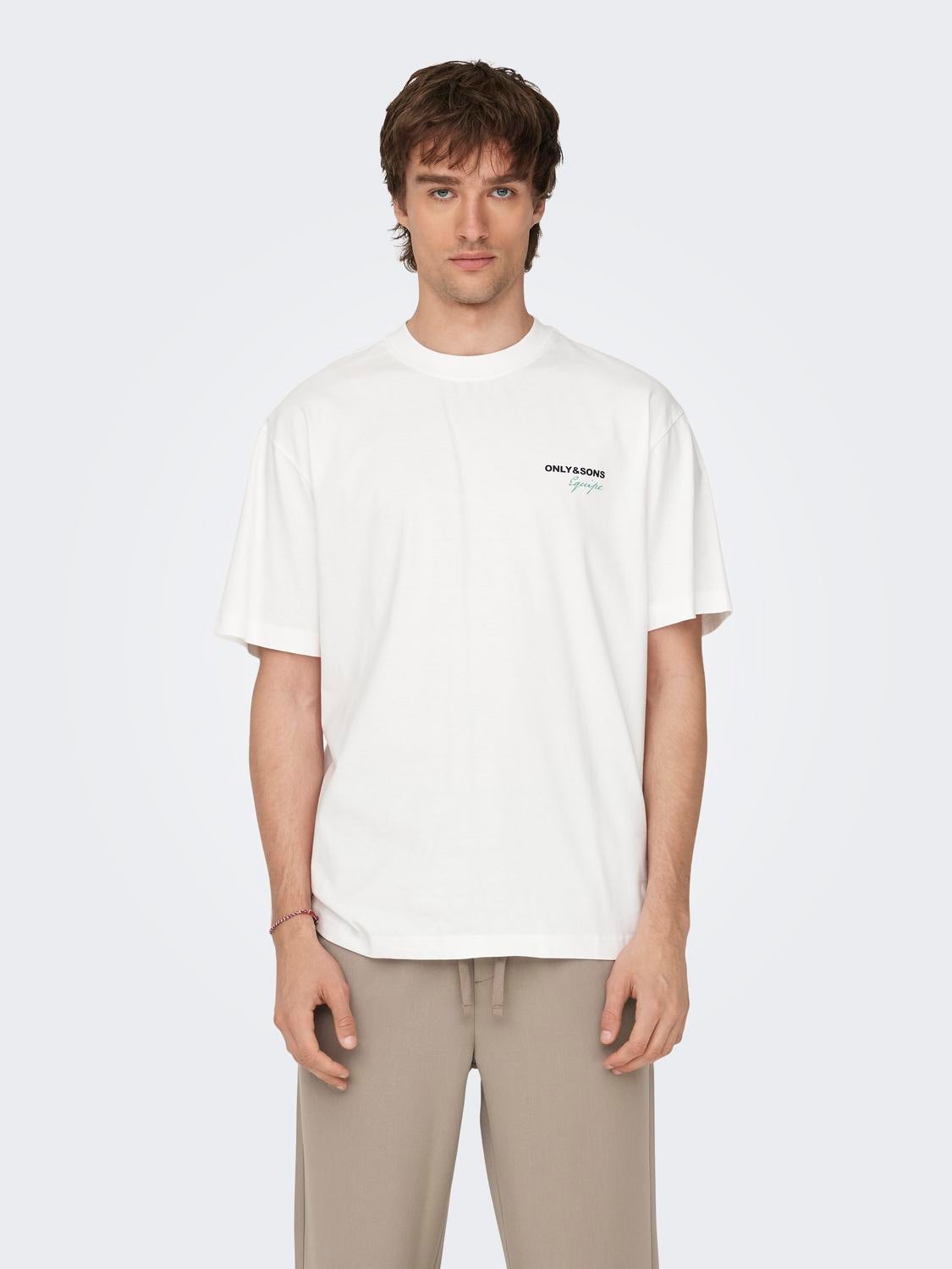 Relaxed fit best sale tee shirts