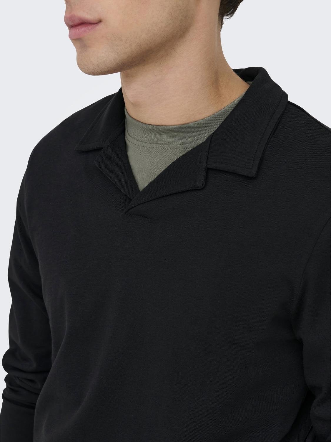 ONSBRODY Polo | Black | ONLY & SONS®