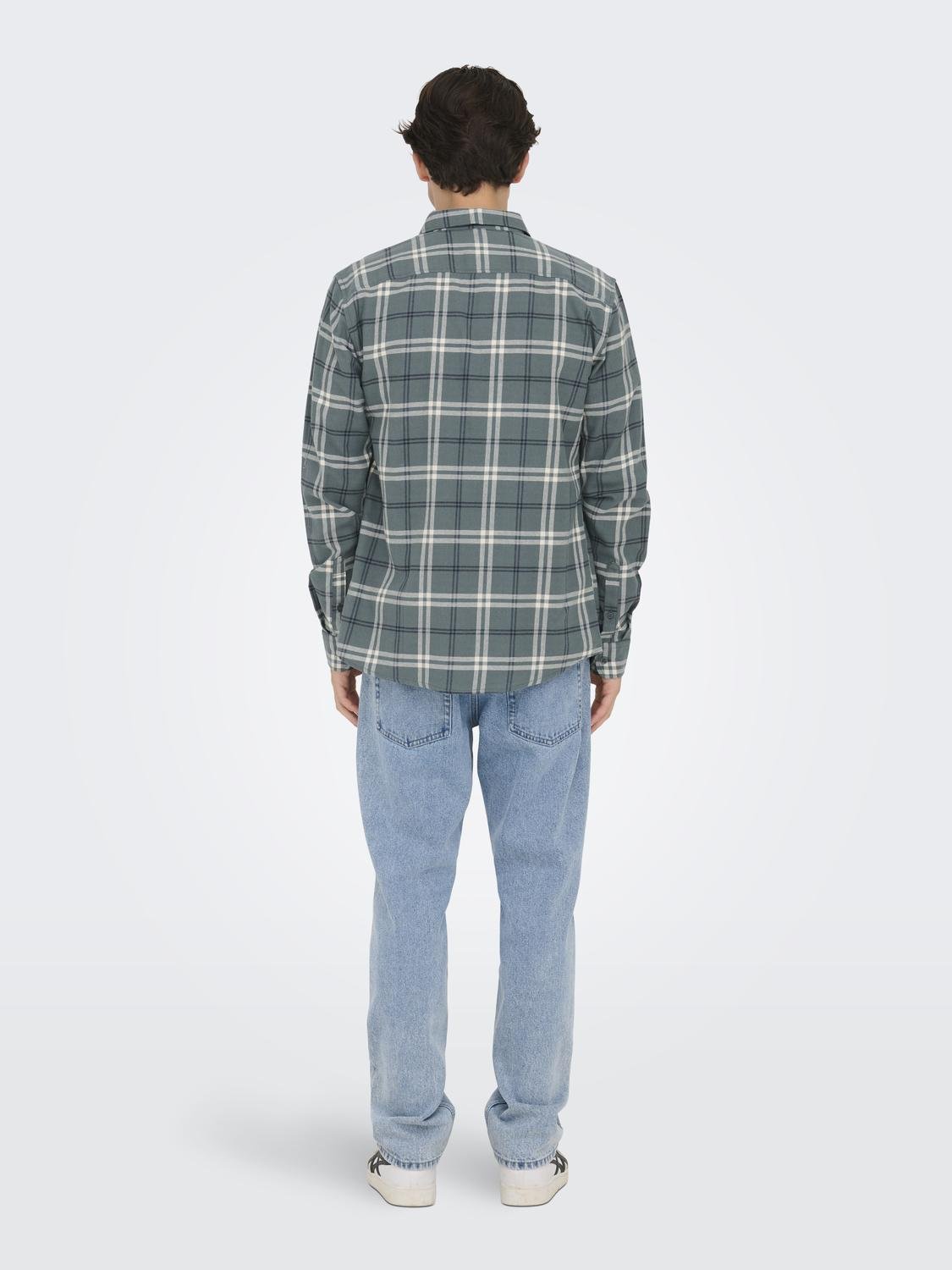 ONLY & SONS Regular fit shirt -Balsam Green - 22027786