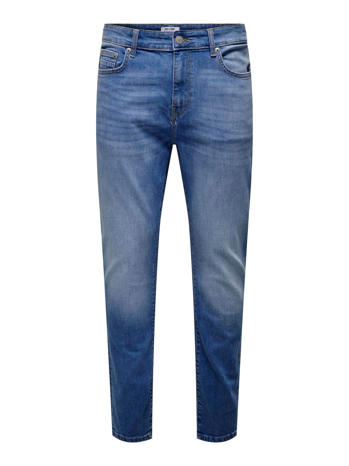 ONLY & SONS onsrope slimtape 7844 dnm jeans box ext -Light Medium Blue Denim - 22027844