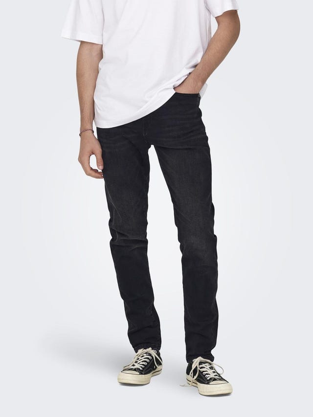 ONLY & SONS Tapered Fit Mid waist Jeans - 22027844