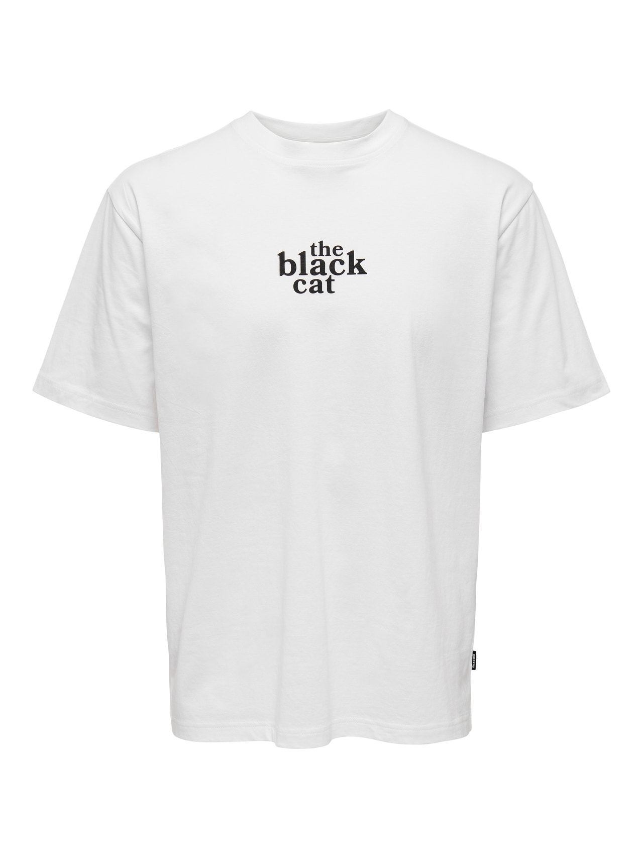 ONLY & SONS Camisetas Corte relaxed Cuello redondo -Bright White - 22027893