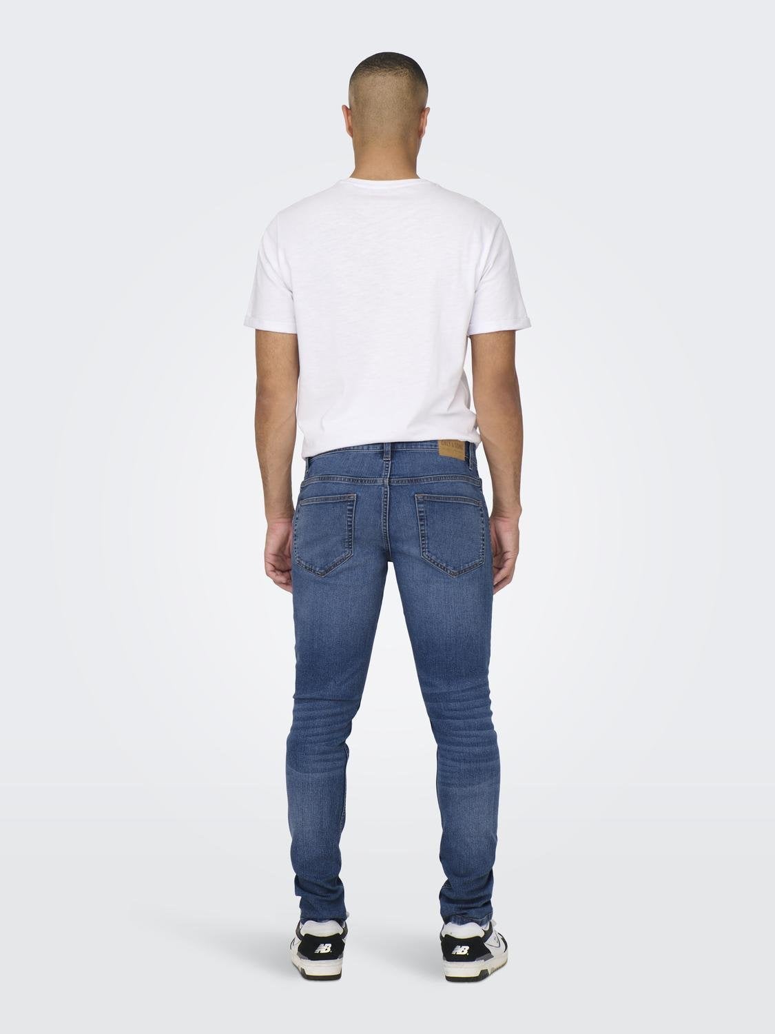 Medium store denim jeans