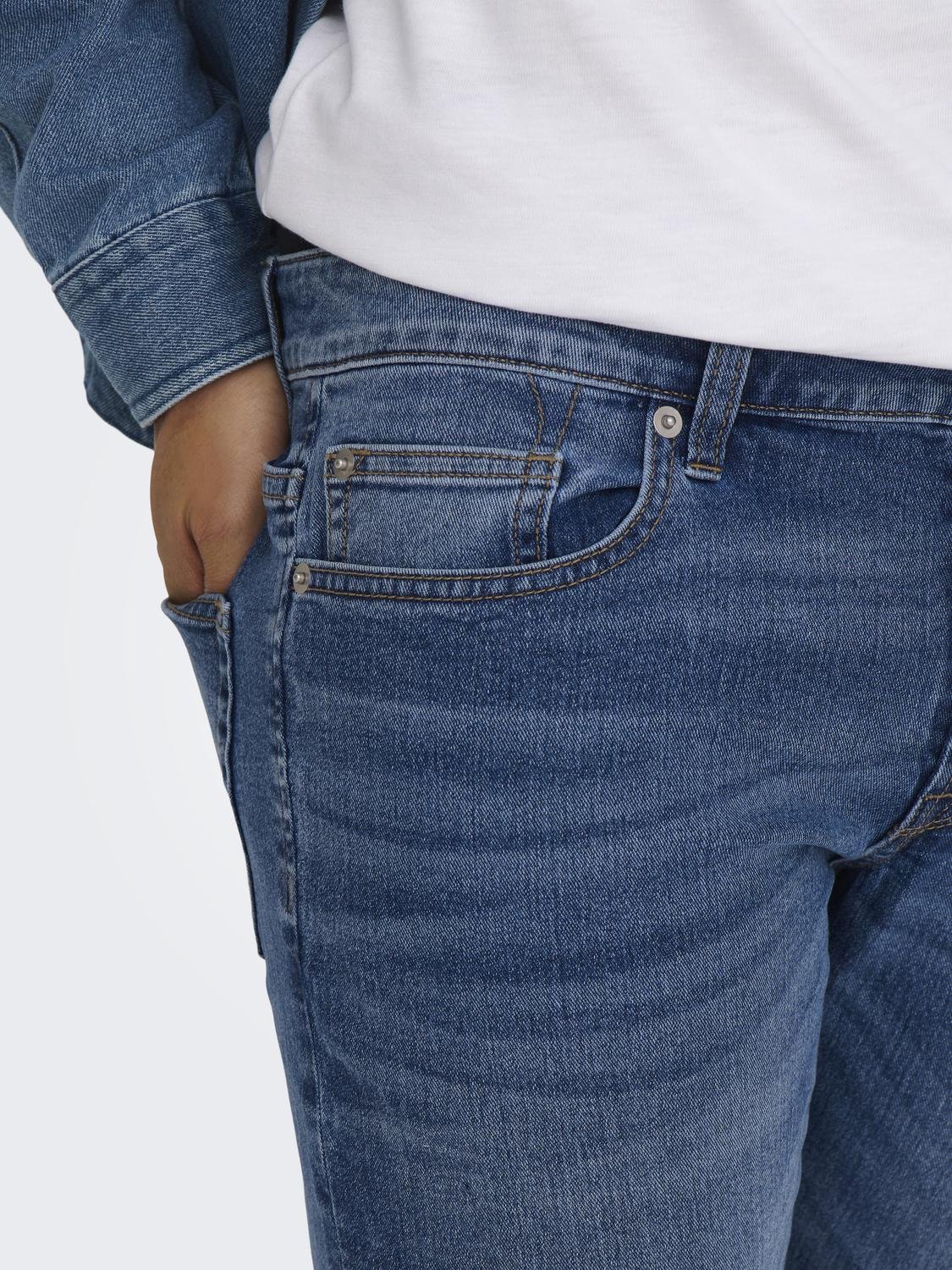 ONLY & SONS Jeans Slim Fit Taille moyenne -Light Medium Blue Denim - 22027899