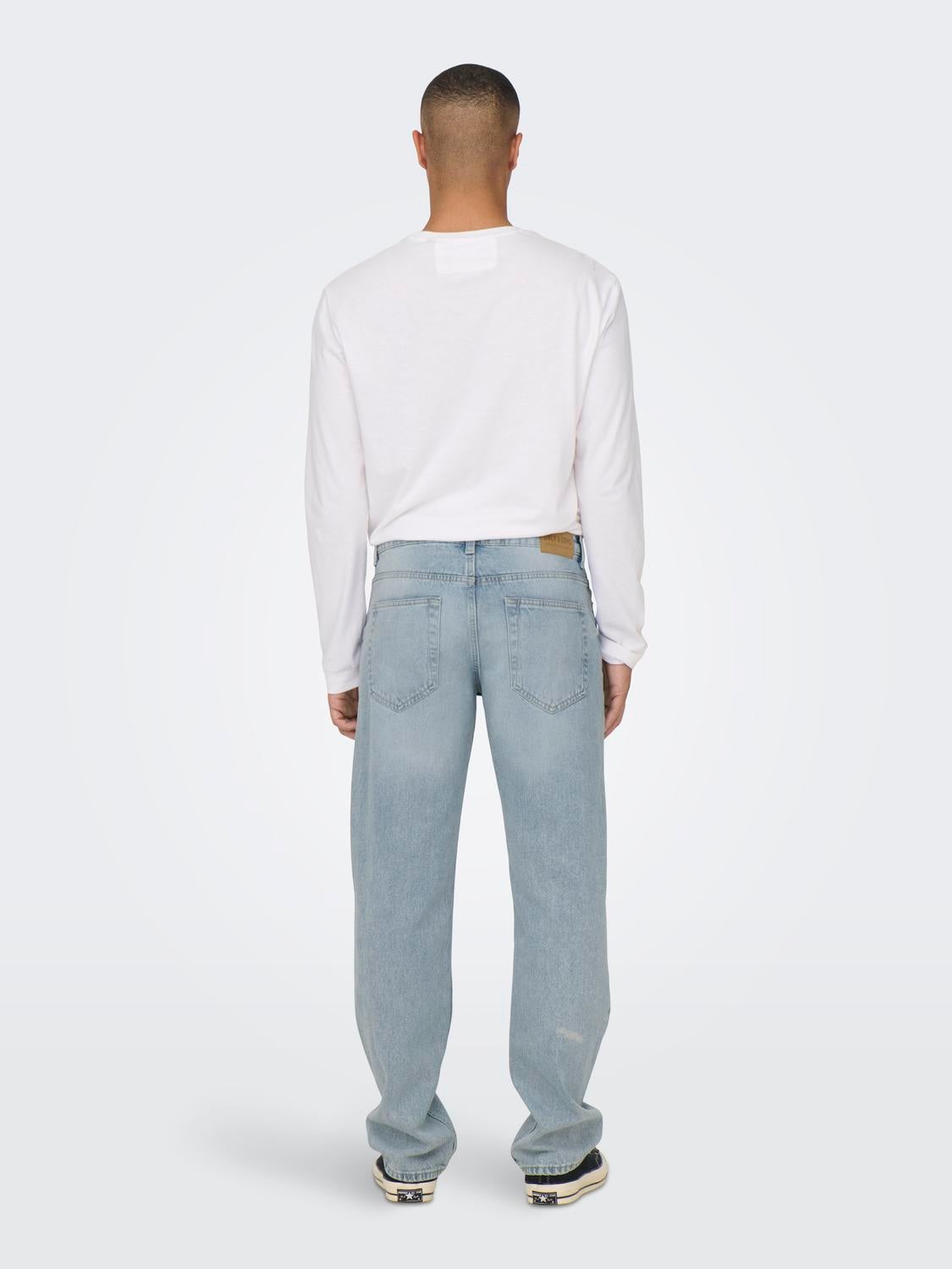 ONSEDGE ORG. STRAIGHT 7901 EY BOX JEANS