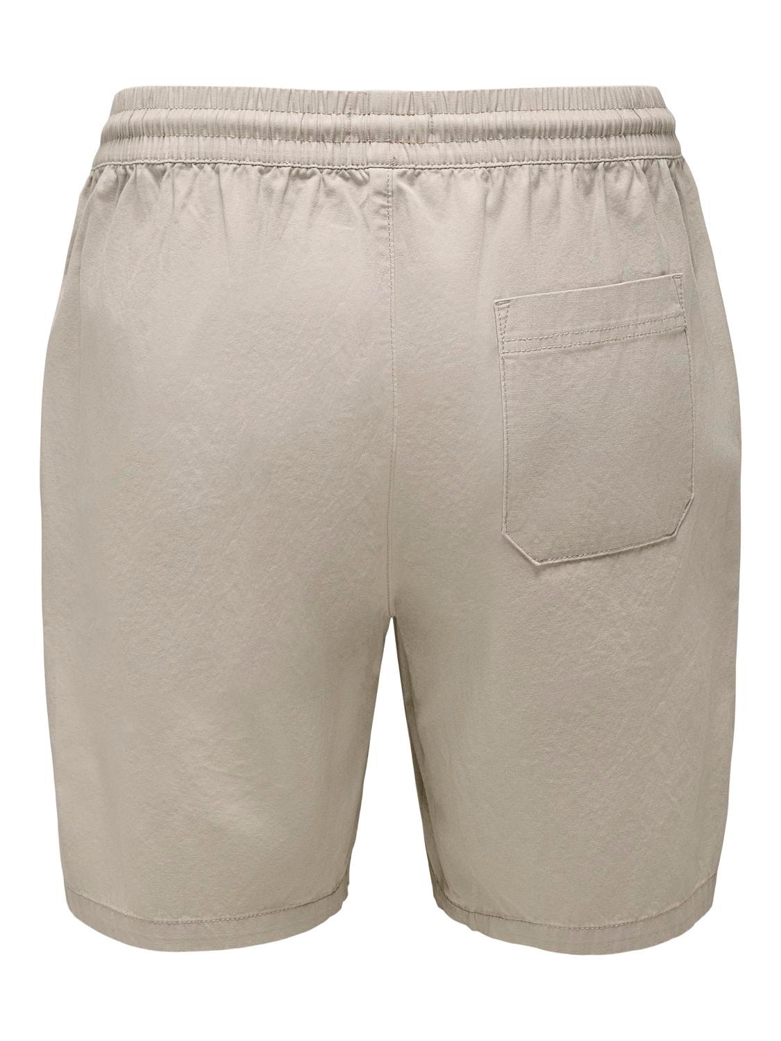ONLY & SONS Regular fit Shorts -Silver Lining - 22027949