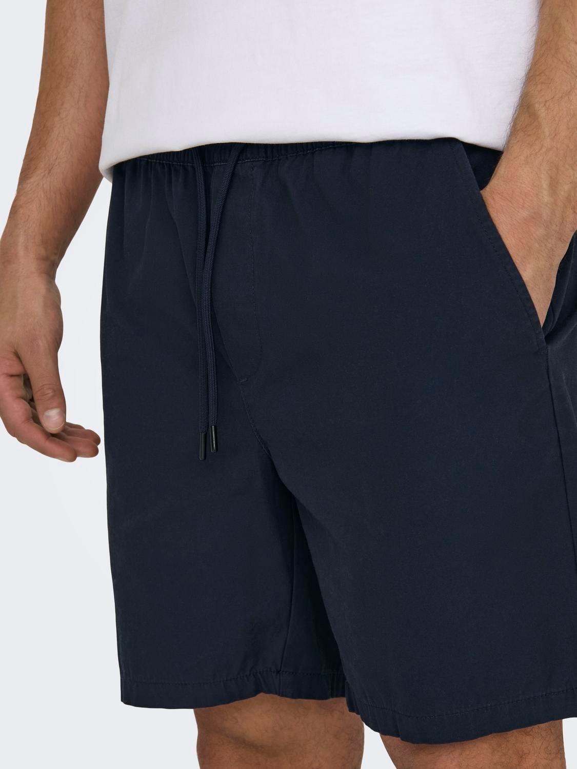 ONLY & SONS Normal passform Shorts -Dark Navy - 22027949