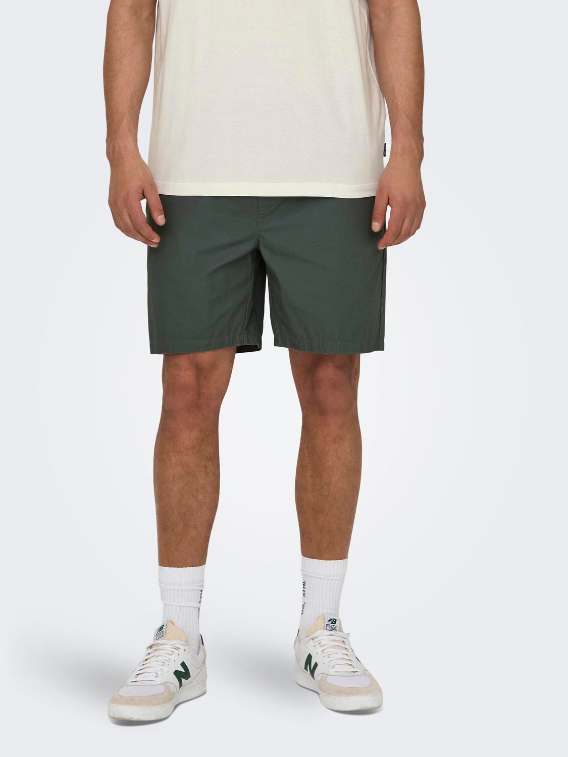 ONLY & SONS Normal passform Shorts -Balsam Green - 22027949