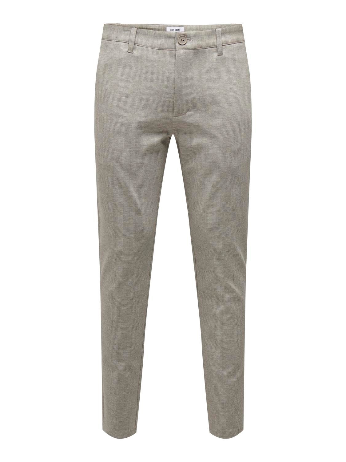 ONLY & SONS Slim Fit Chino Hose -Chinchilla - 22028113