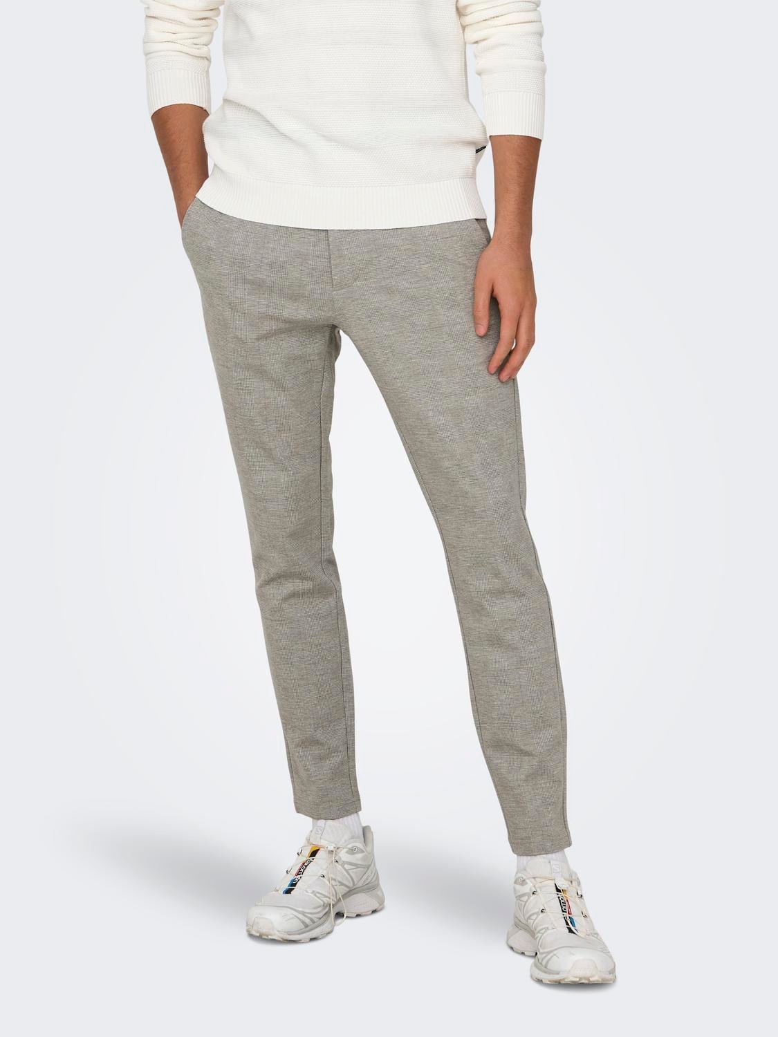 ONLY & SONS Chinos Slim Fit -Chinchilla - 22028113