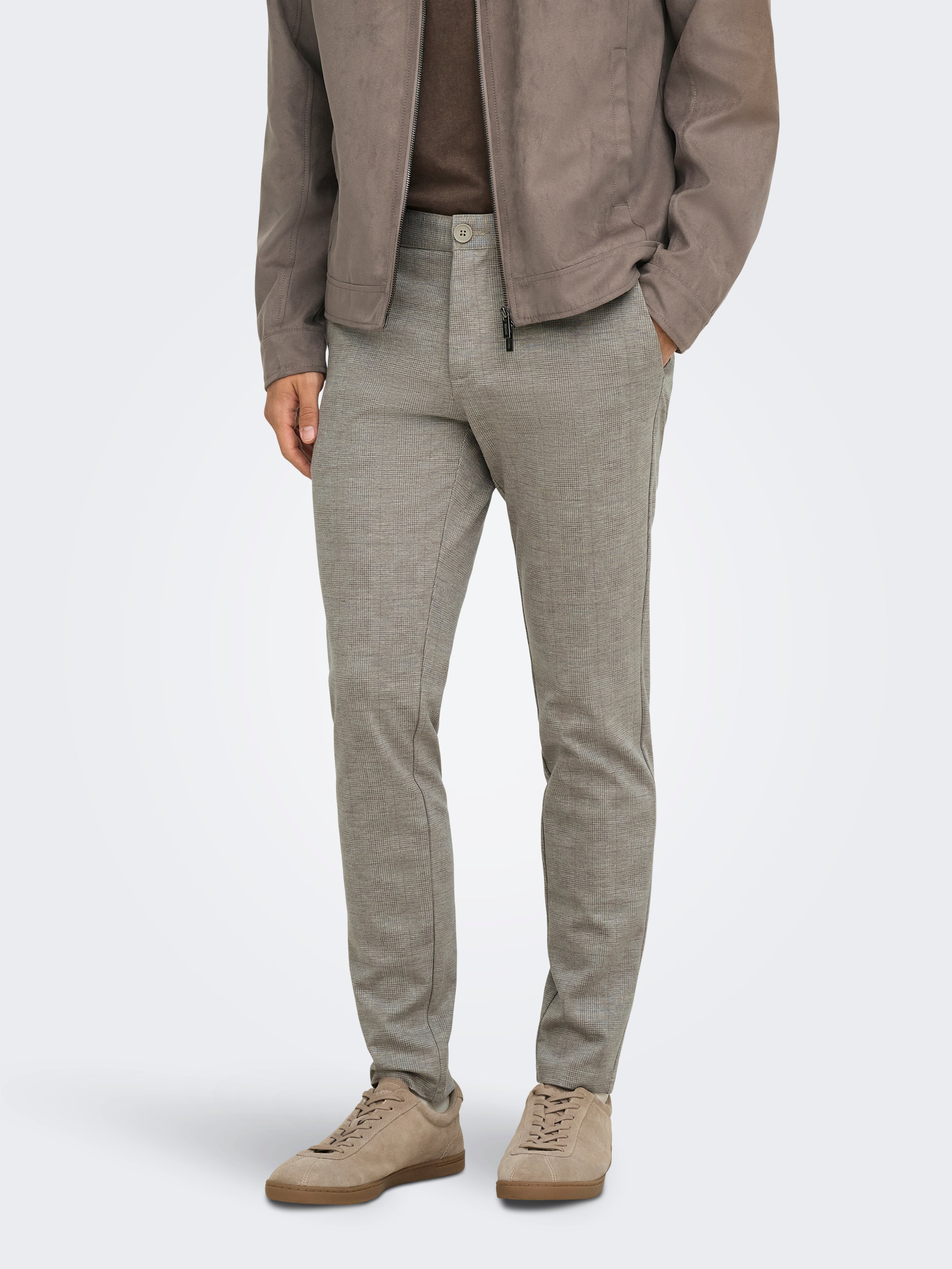 ONSMARK Slim Fit Hose | Mittelgrau | ONLY & SONS®