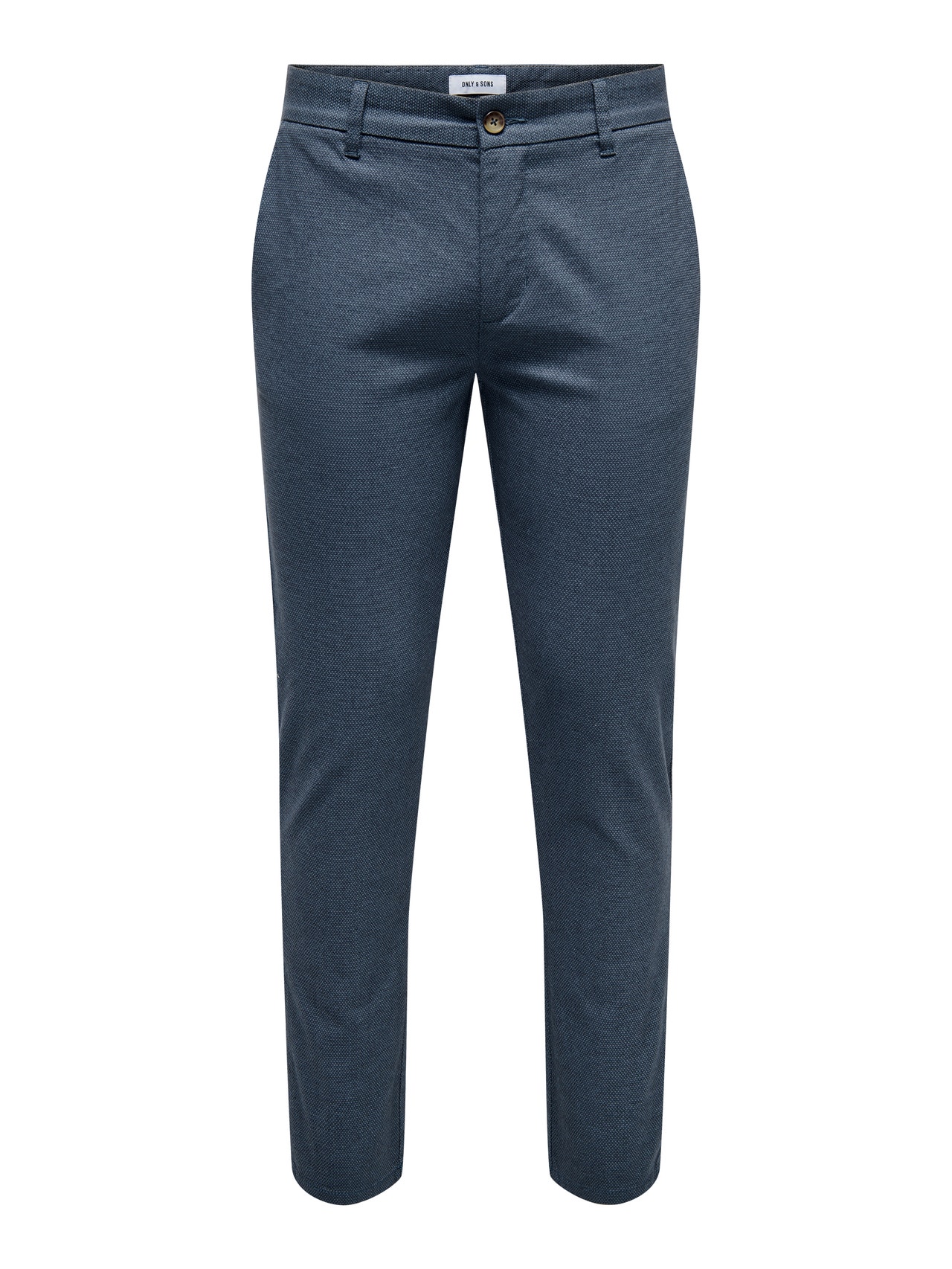 ONLY & SONS Slim Fit Trousers -Bering Sea - 22028132
