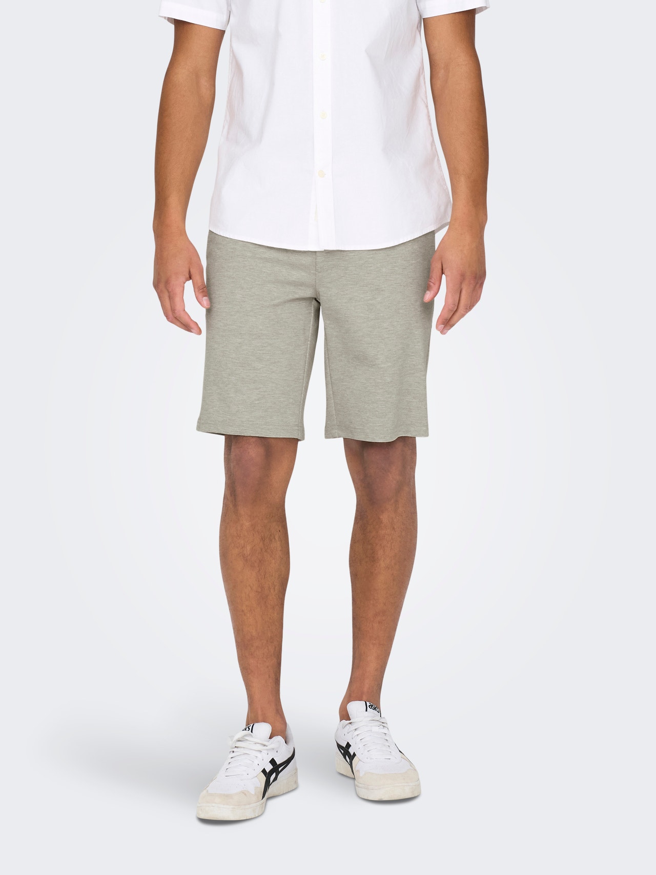 ONLY & SONS Regular Fit Shorts -Chinchilla - 22028247