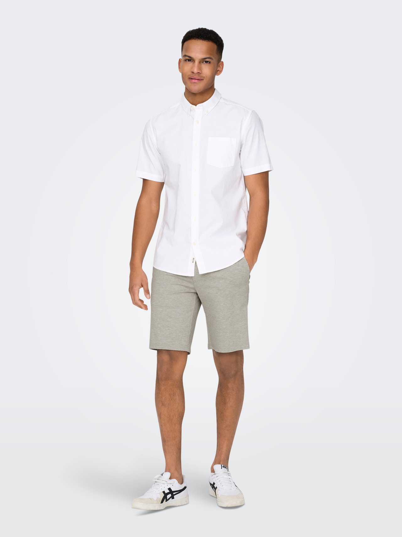 ONLY & SONS Regular fit Shorts -Chinchilla - 22028247
