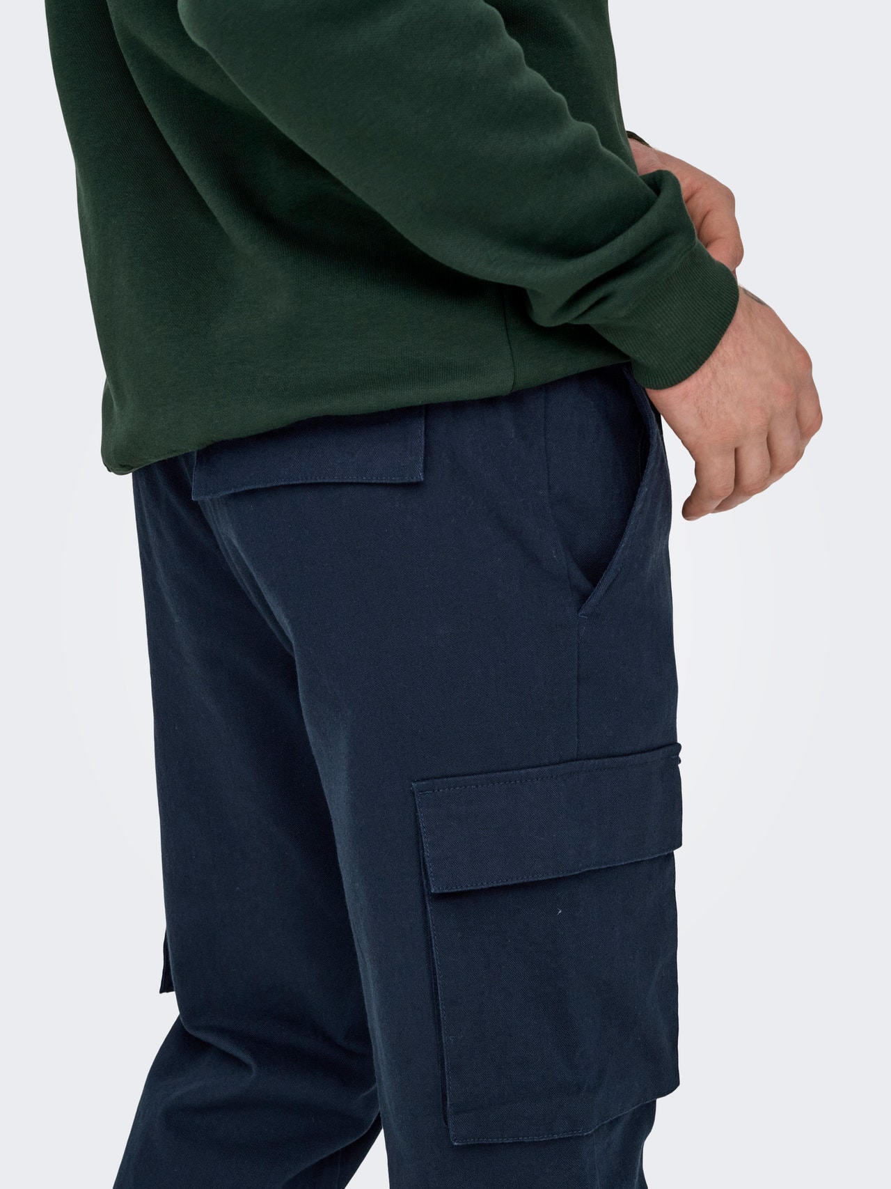 ONLY & SONS Cargo pants -Dark Navy - 22028268