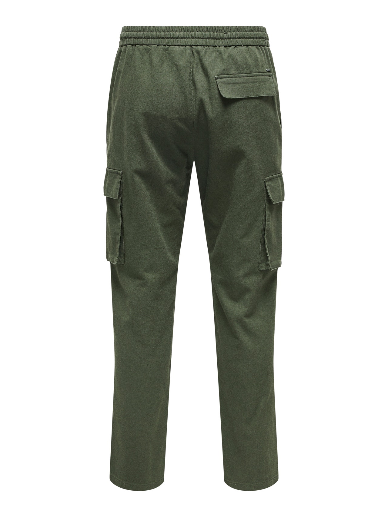 ONLY & SONS Tapered fit Broeken -Olive Night - 22028268