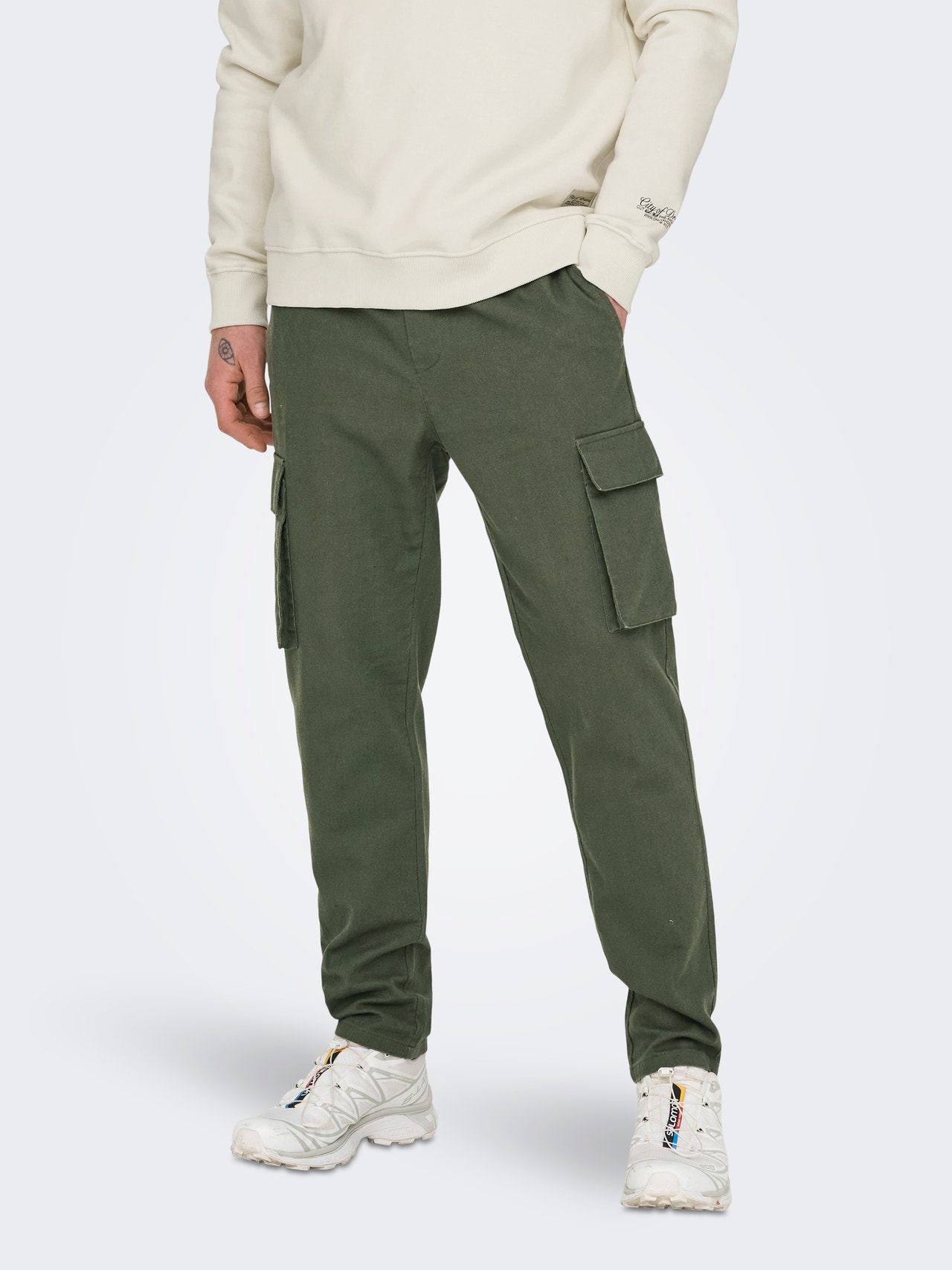 ONLY & SONS Cargo pants -Olive Night - 22028268