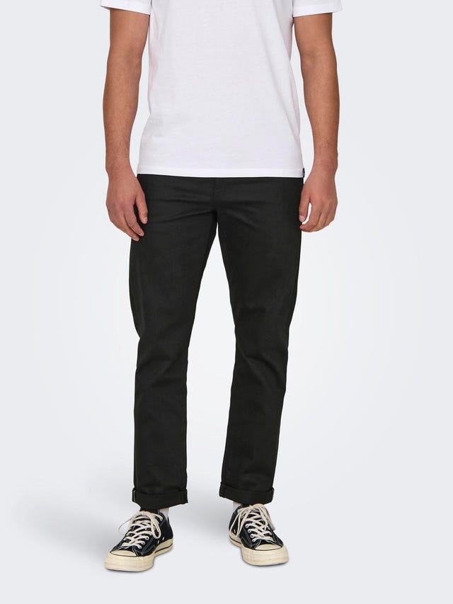ONLY & SONS Normal geschnitten Mittlere Taille Jeans - 22028311