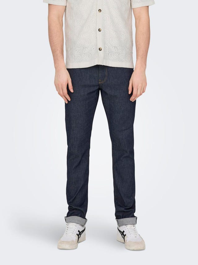 ONLY & SONS Jeans Slim Fit Taille basse - 22028319