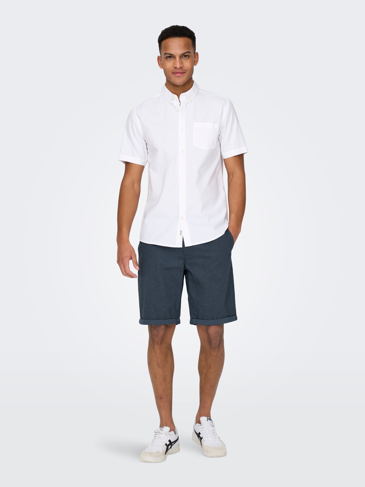 ONLY & SONS Shorts Regular Fit -Bering Sea - 22028336