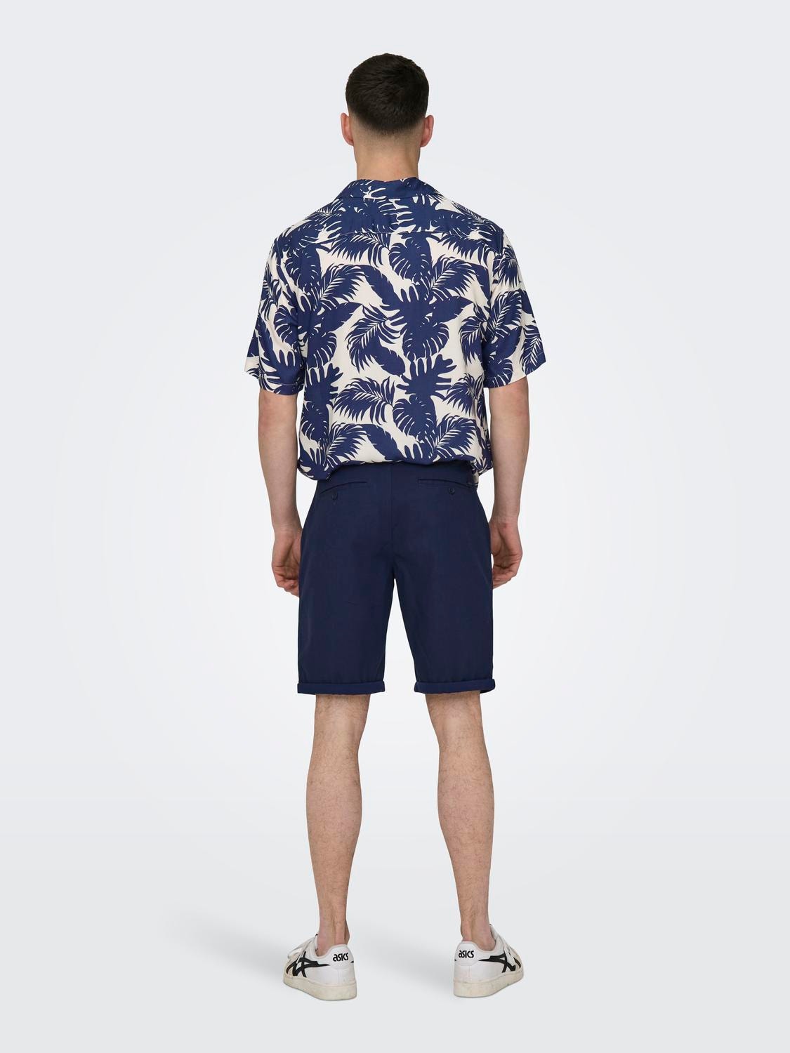 ONLY & SONS Shorts with roll up -Dark Navy - 22028336