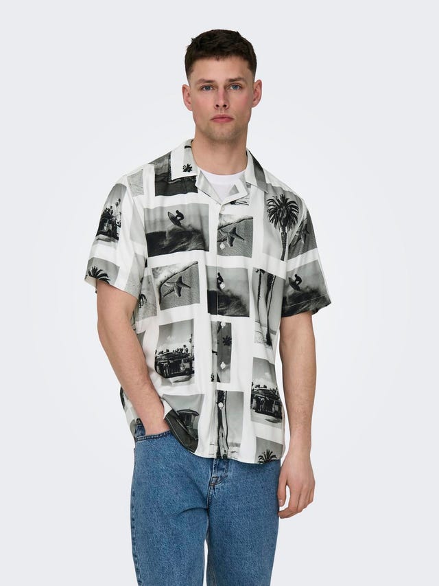 ONLY & SONS Shirt with short sleeves - 22028347
