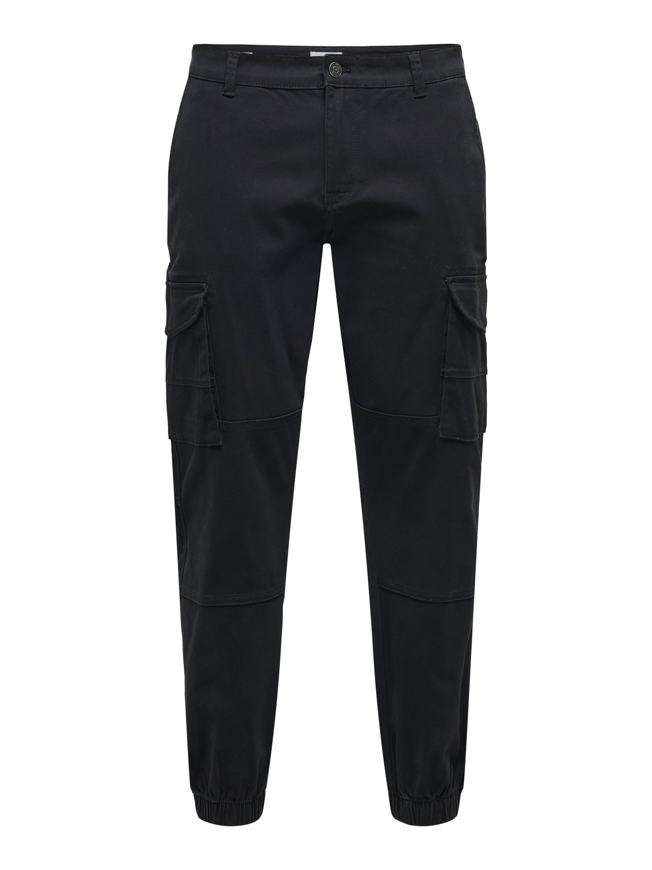 ONLY & SONS Classic cargo trousers -Black - 22028434