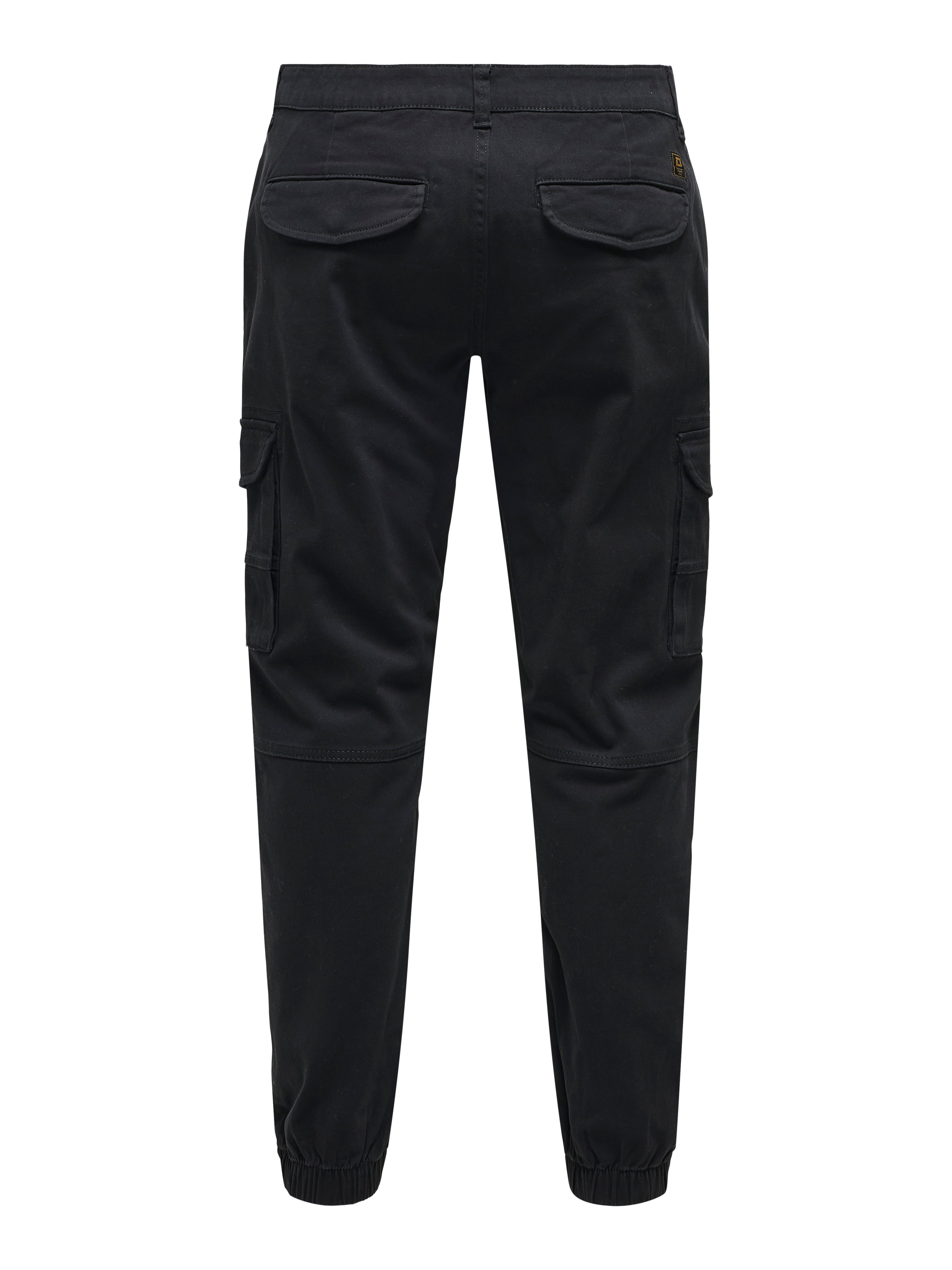 ONSCARTER Verjüngt Cargo-Hose | Schwarz | ONLY & SONS®