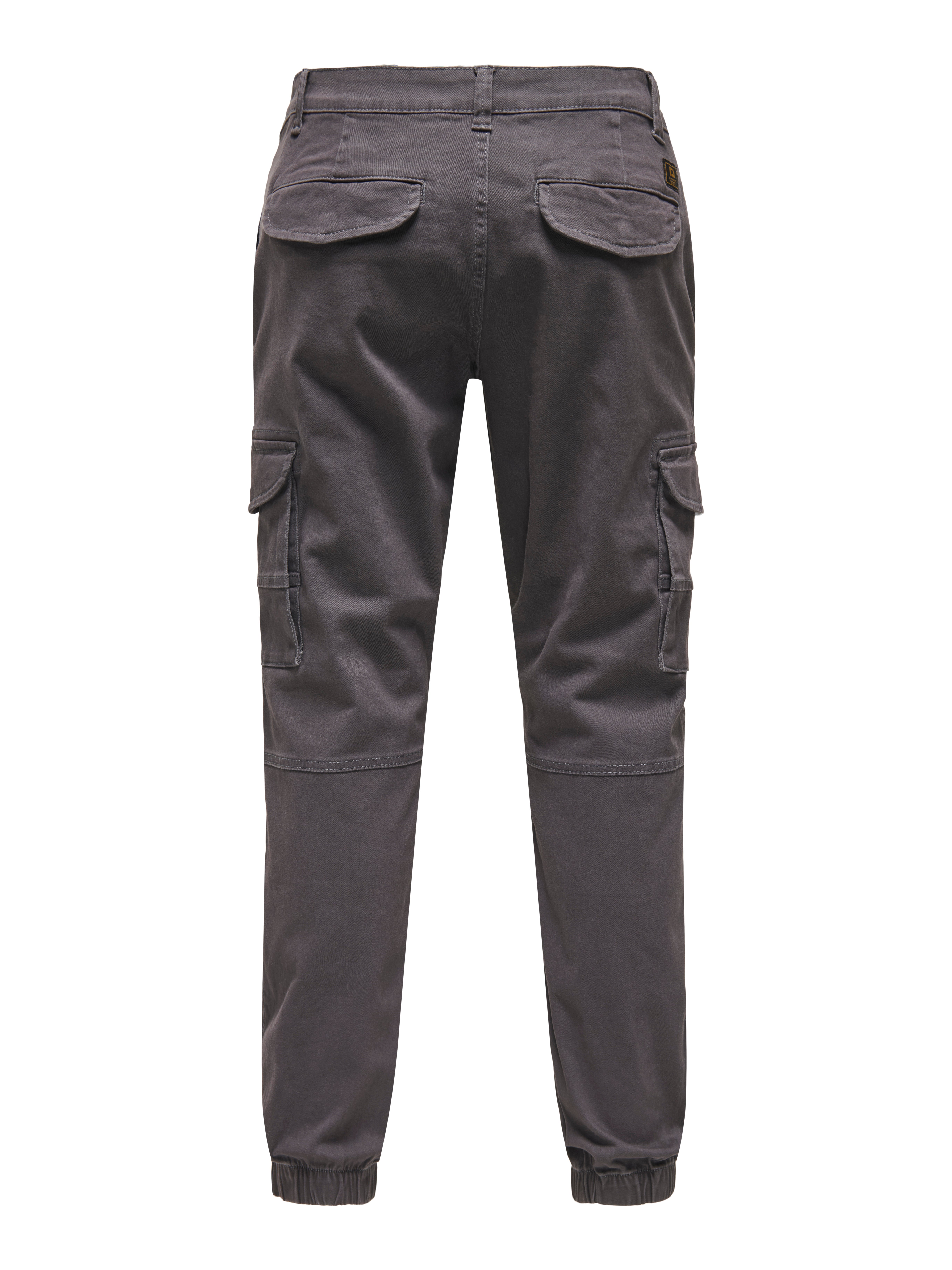 ONSCARTER Tapered Fit Cargo trousers | Medium Grey | ONLY ONSCARTER Tapered Fit Cargo trousers | Medium Grey | ONLY