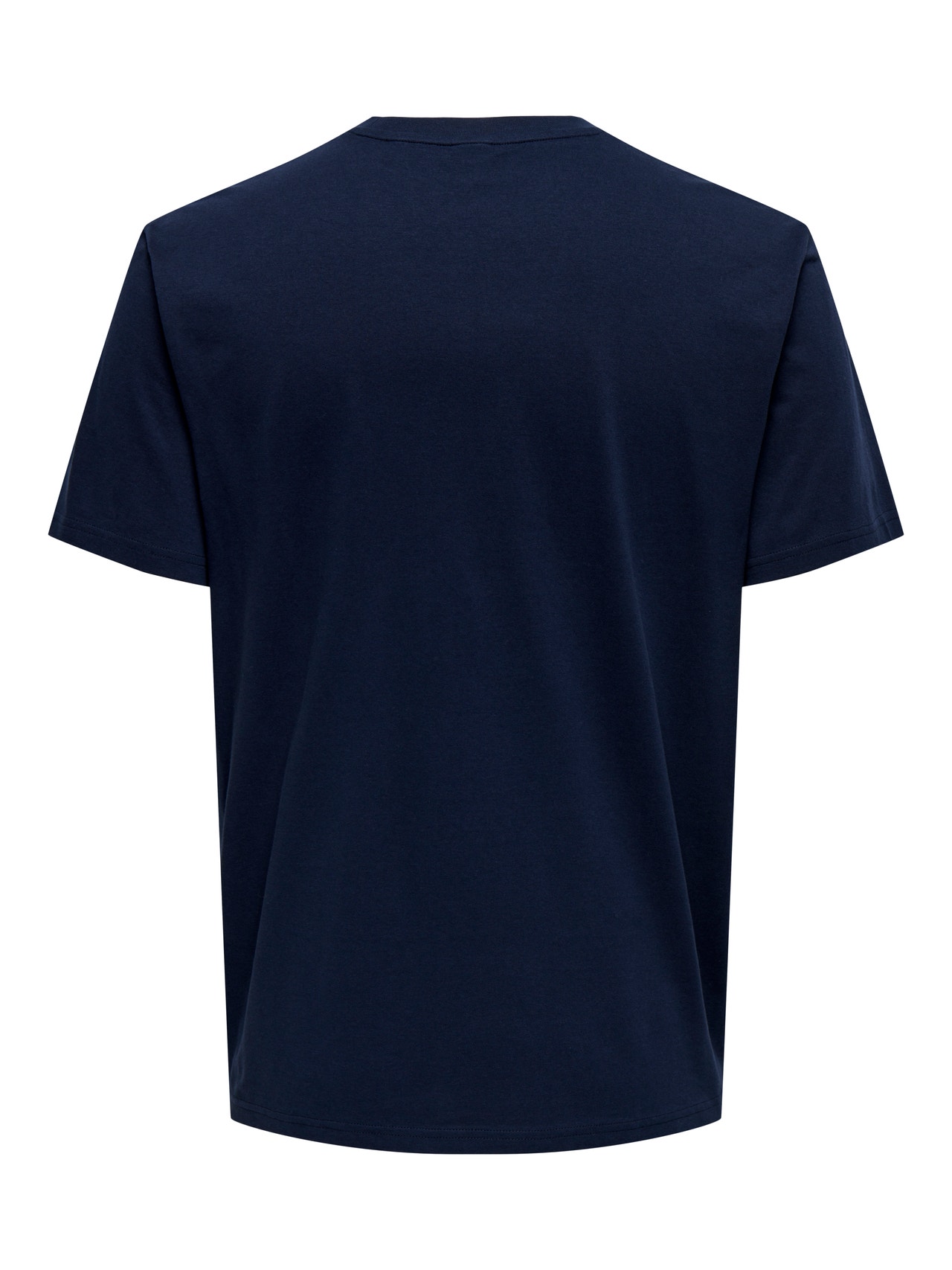 ONLY & SONS Normal passform O-ringning T-shirt -Navy Blazer - 22028593