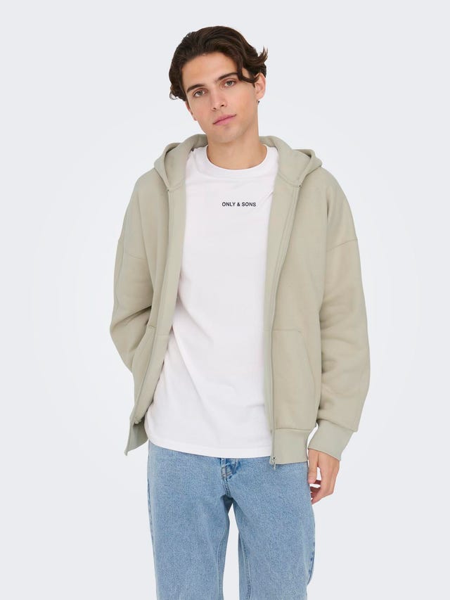 ONLY & SONS Relaxed Fit Hoodie Sweatshirt - 22028837