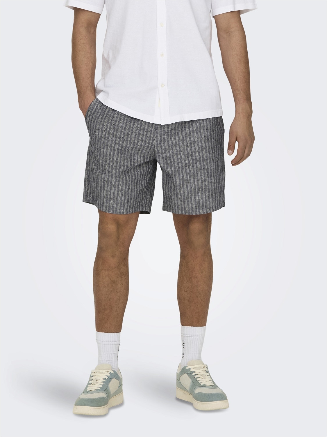 ONLY & SONS Regular fit Shorts -Dark Navy - 22028963