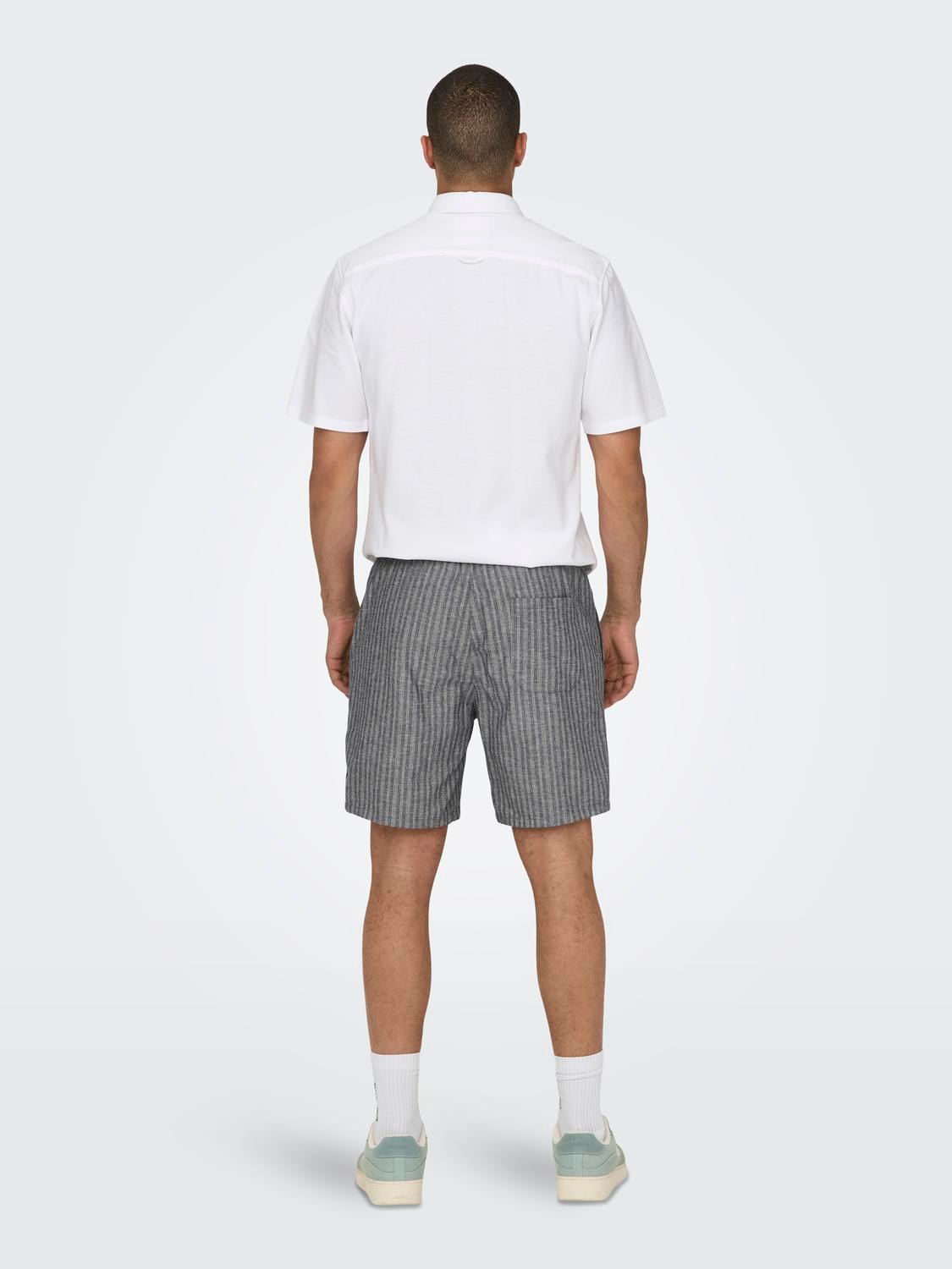 ONLY & SONS Normal passform Shorts -Dark Navy - 22028963