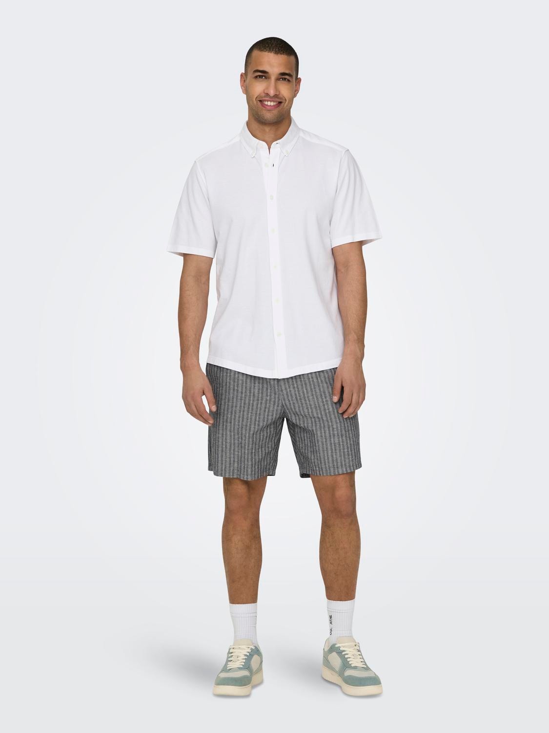 ONLY & SONS Regular fit Shorts -Dark Navy - 22028963
