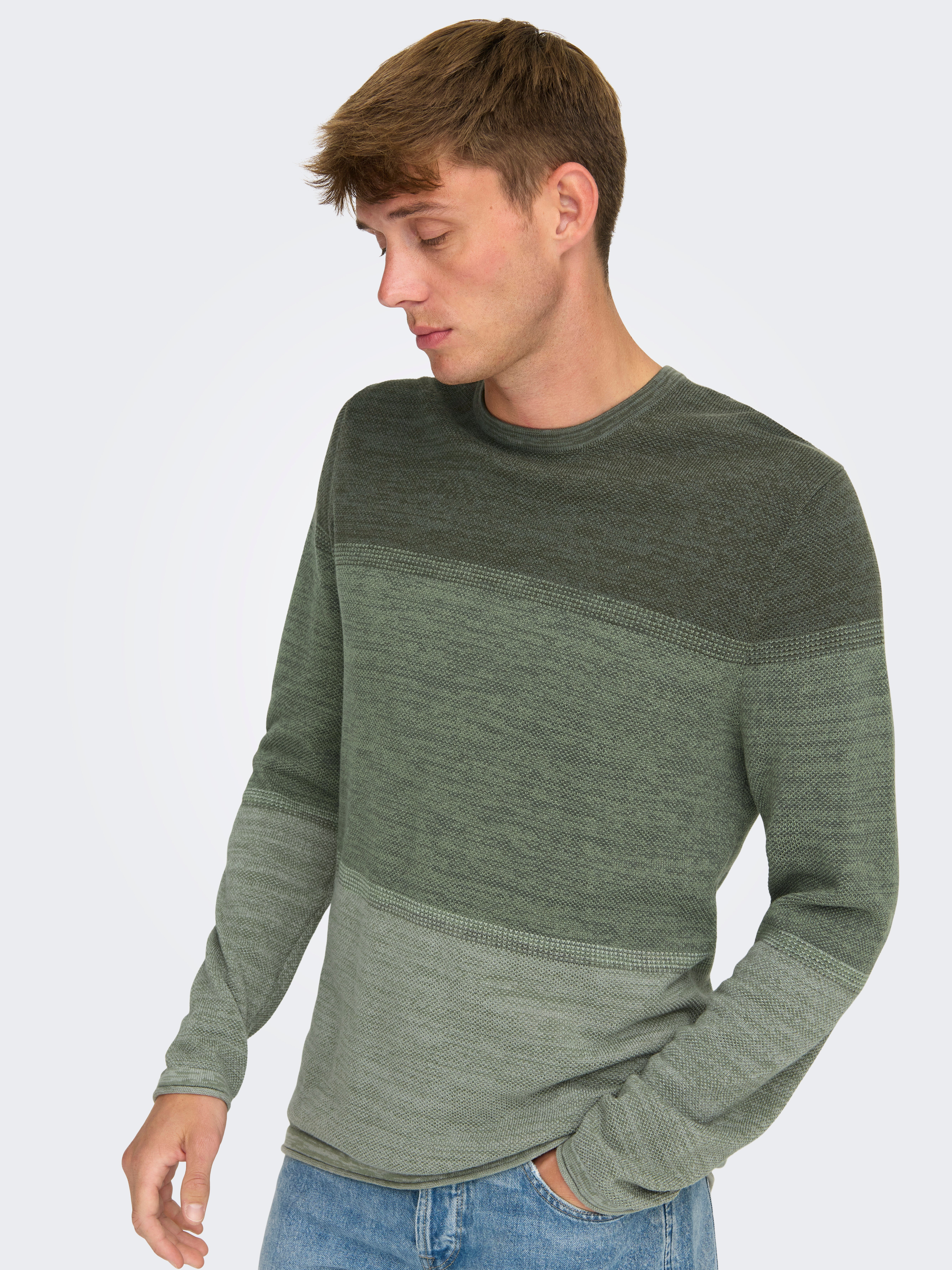 ONSFELIX Pullover | Dark Grey | ONLY & SONS® ONSFELIX Pullover | Dark Grey | ONLY & SONS®