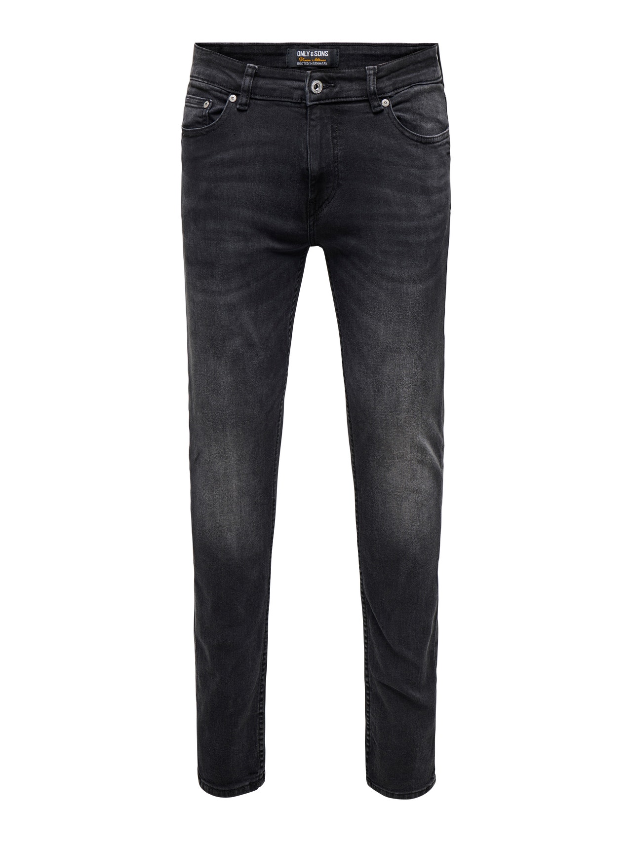 ONLY & SONS ONSWARP SKINNY WB 9095 DCC DNM NOOS -Washed Black - 22029095