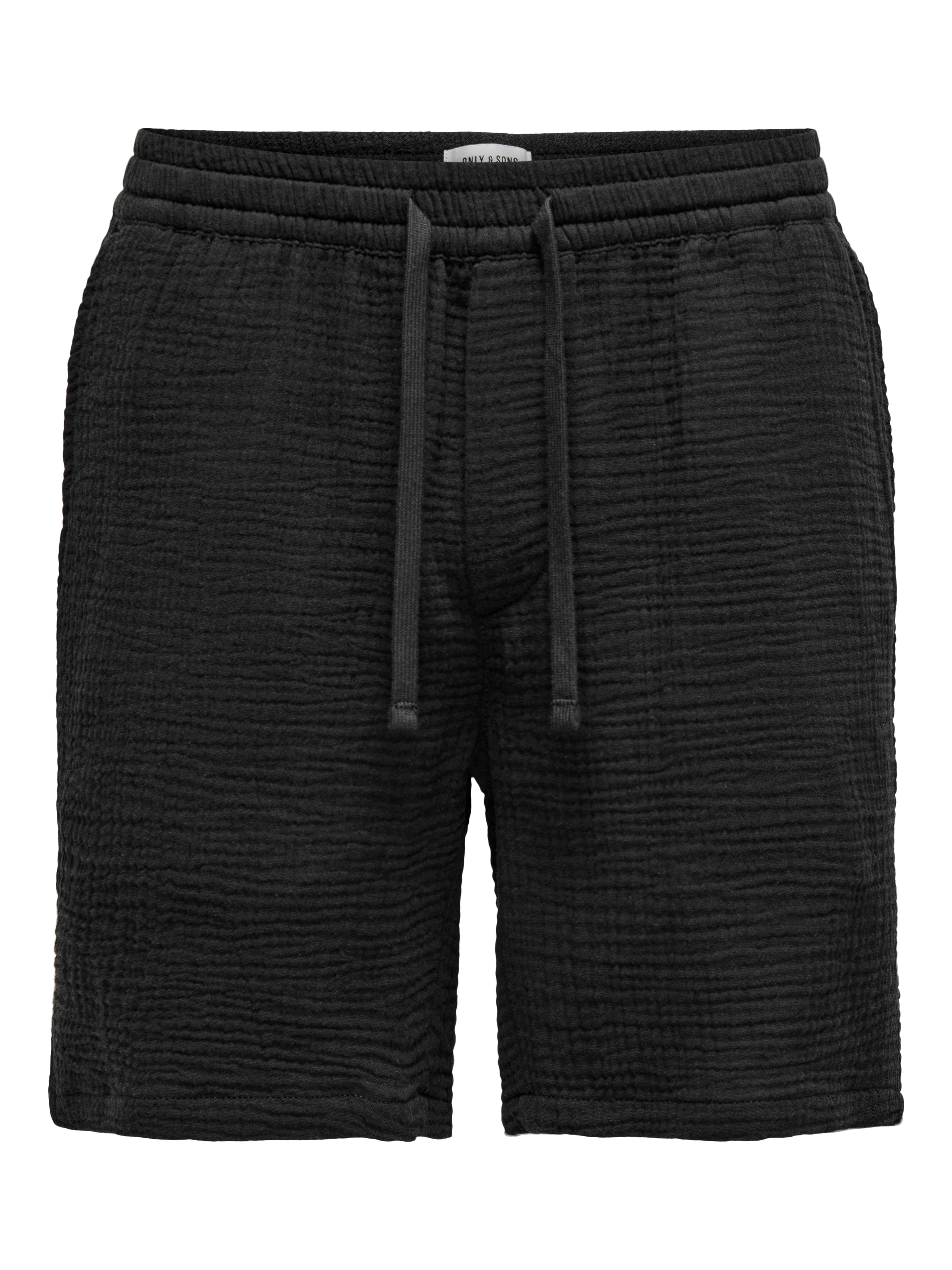 ONSTEL-PAS Regular Fit Shorts | Black | ONLY & SONS®