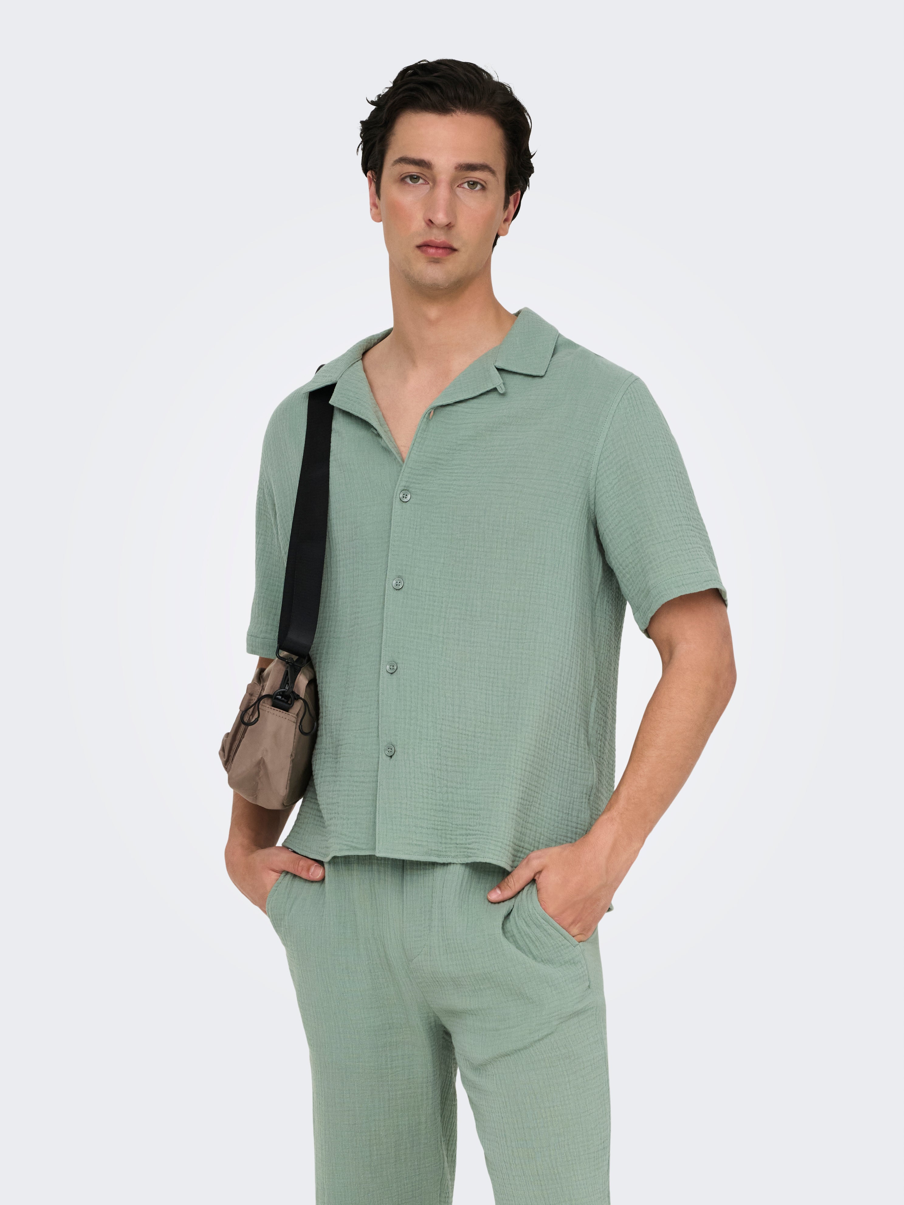 ONSKYLE Shirt | Medium Green | ONLY & SONS®