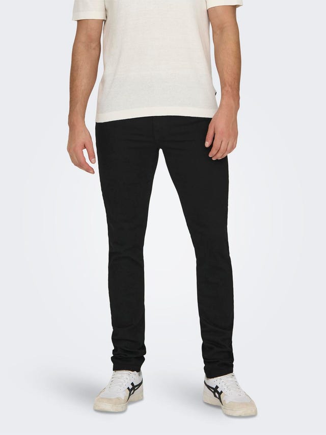 ONLY & SONS Jeans Slim Fit Taille basse - 22029242
