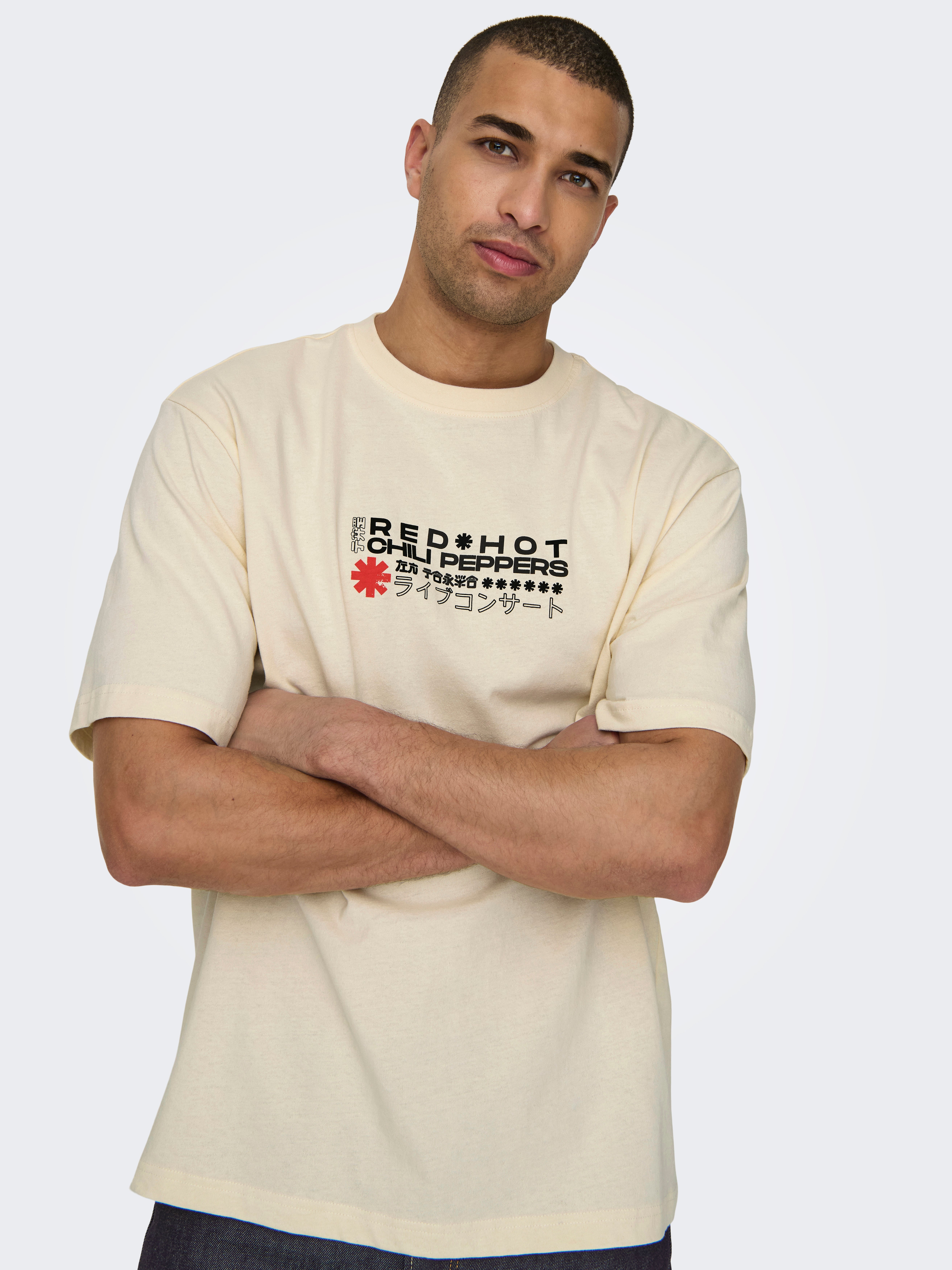 ONSRHCP T-shirt | Off White | ONLY \u0026 SONS®
