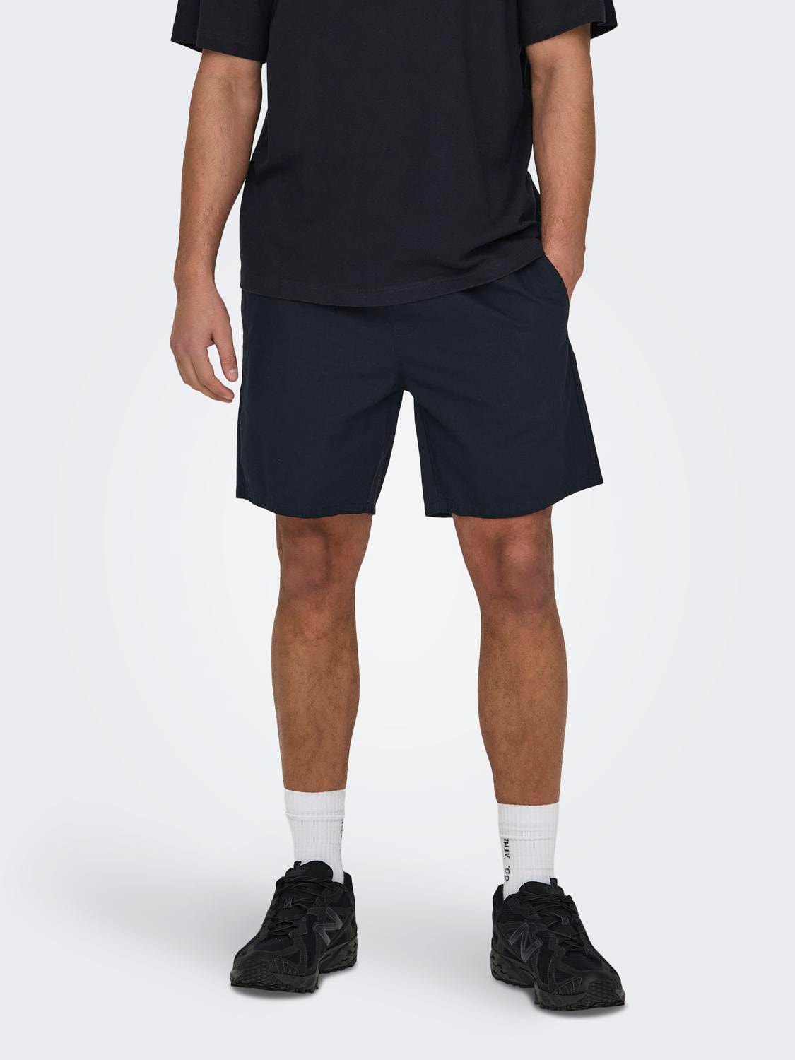 ONLY & SONS Shorts Corte regular -Black - 22029691