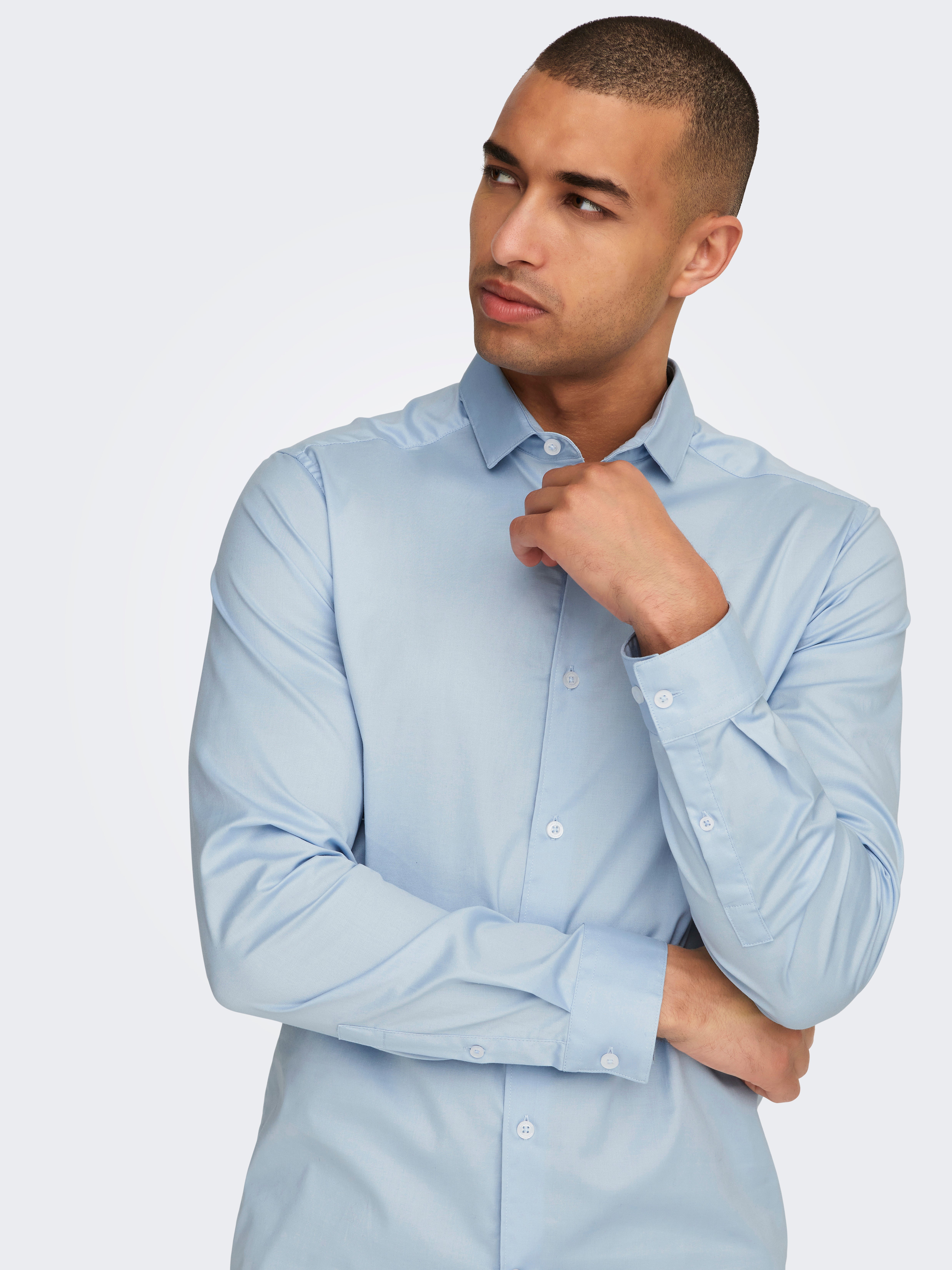ONSJORDAN Shirt | Medium Blue | ONLY & SONS®