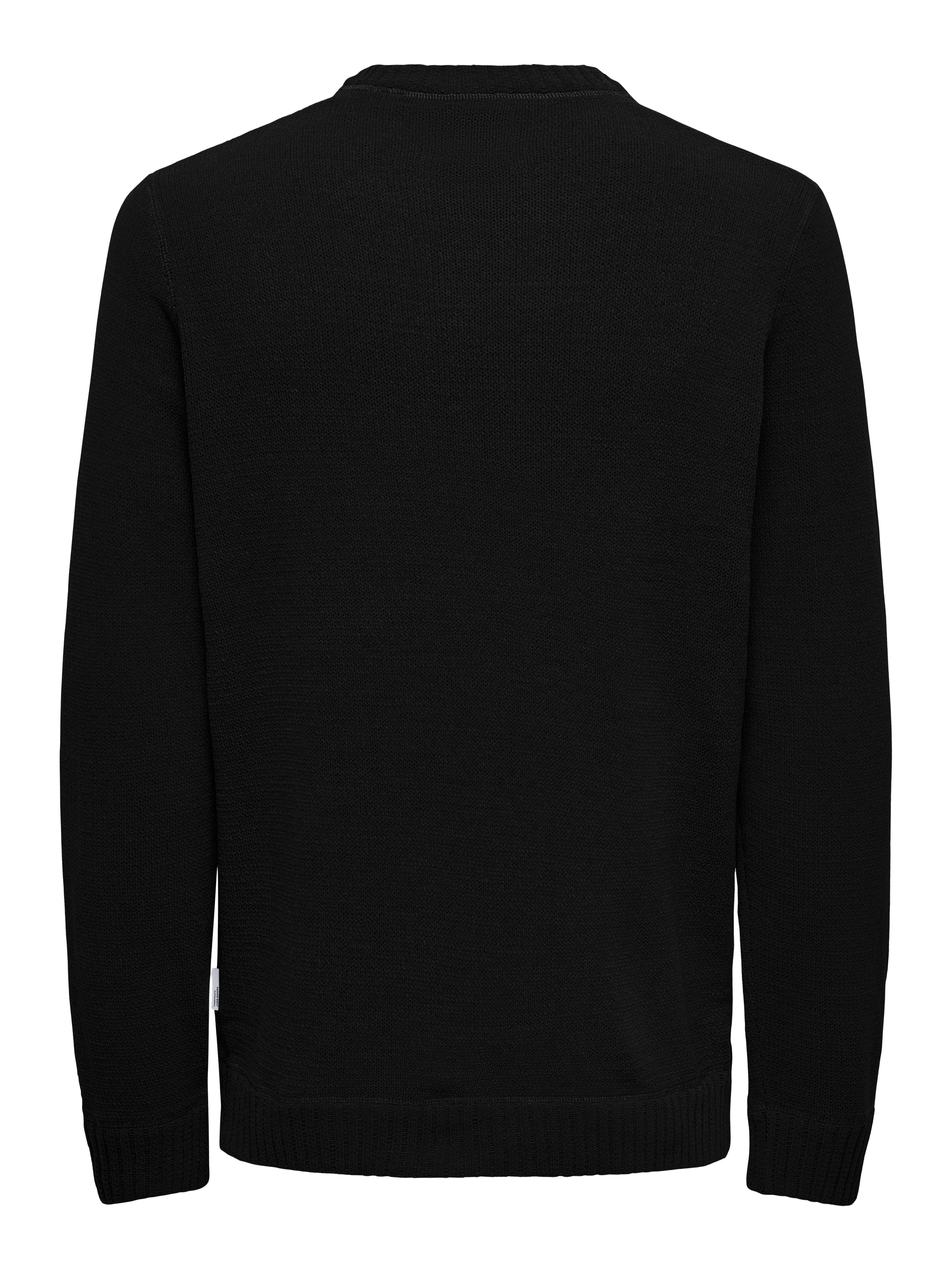 ONSETHAN Pullover | Black | ONLY & SONS®
