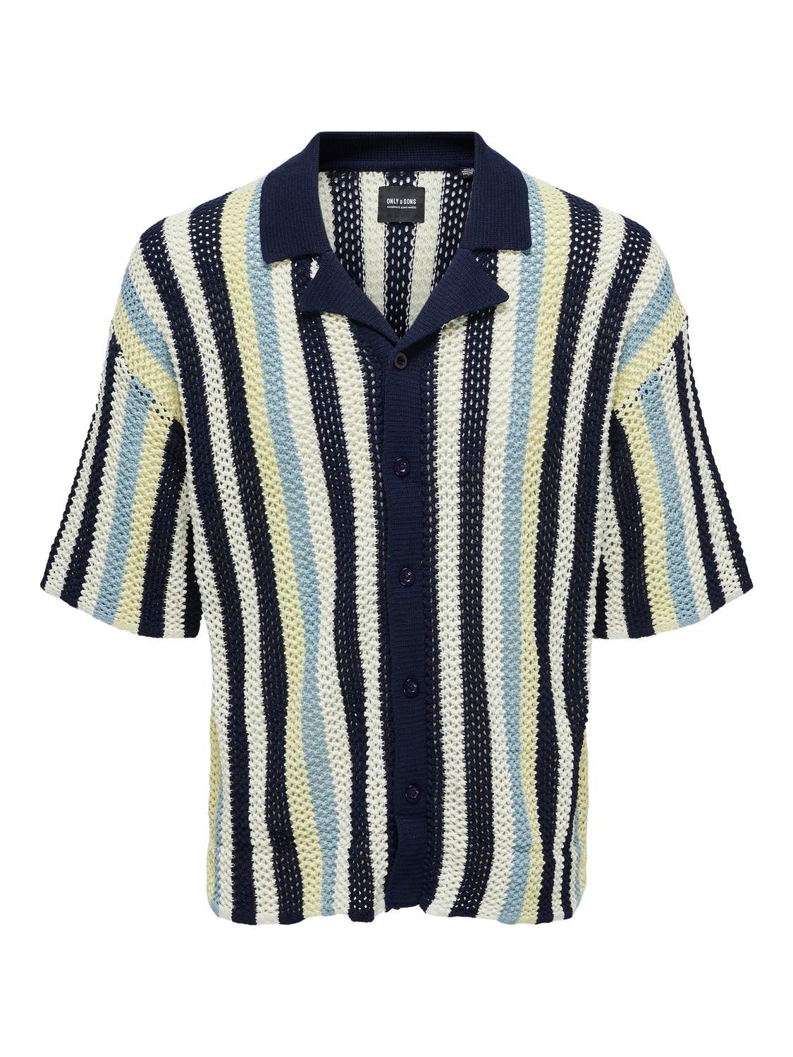 ONSELIOT Knit Cardigan | Dark Blue | ONLY & SONS® ONSELIOT Knit Cardigan | Dark Blue | ONLY & SONS®