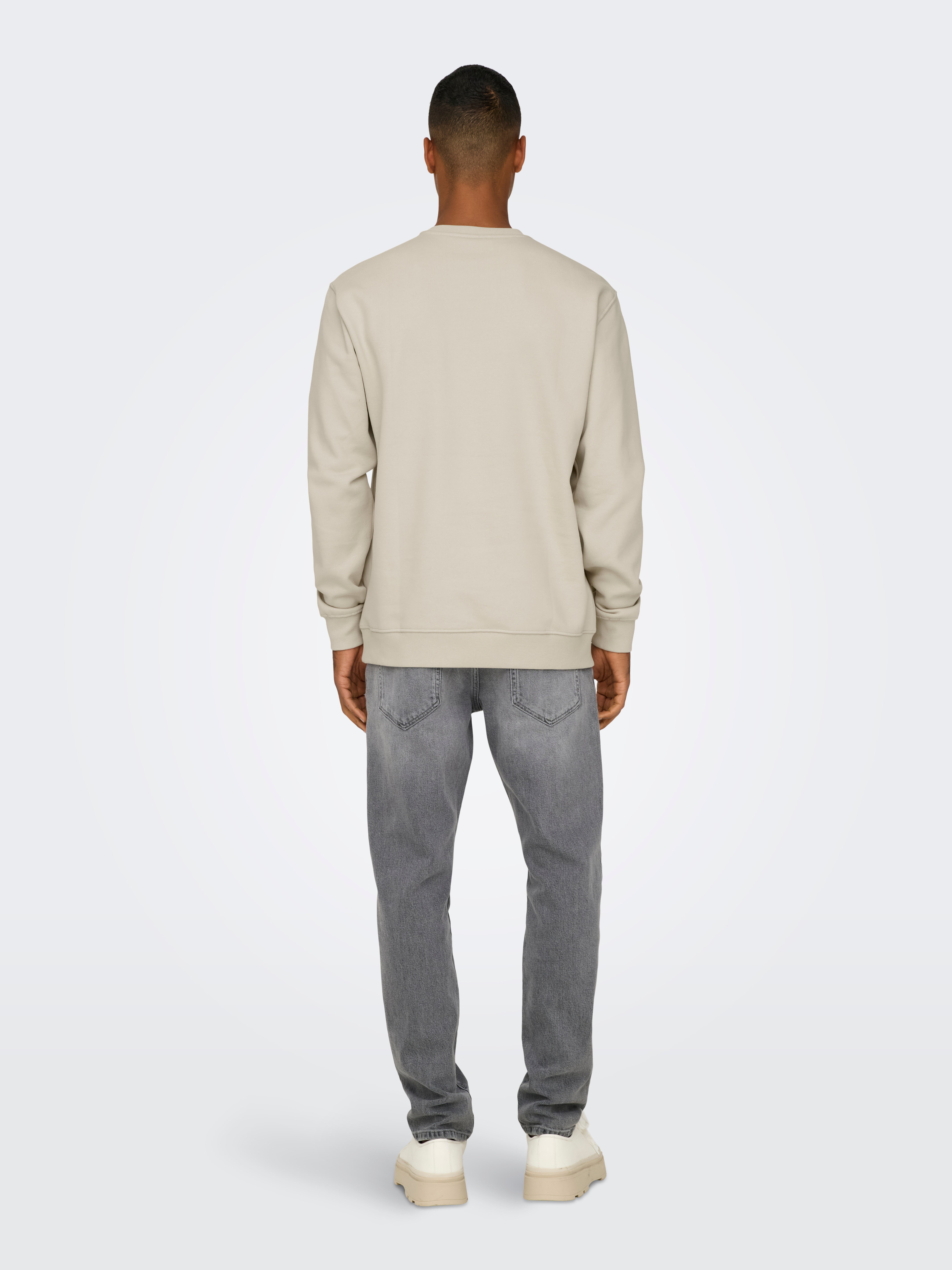 GODONLYNOSETシャツFADEDGRAY S ONLMOSTER Top | Light Grey | ONLY®